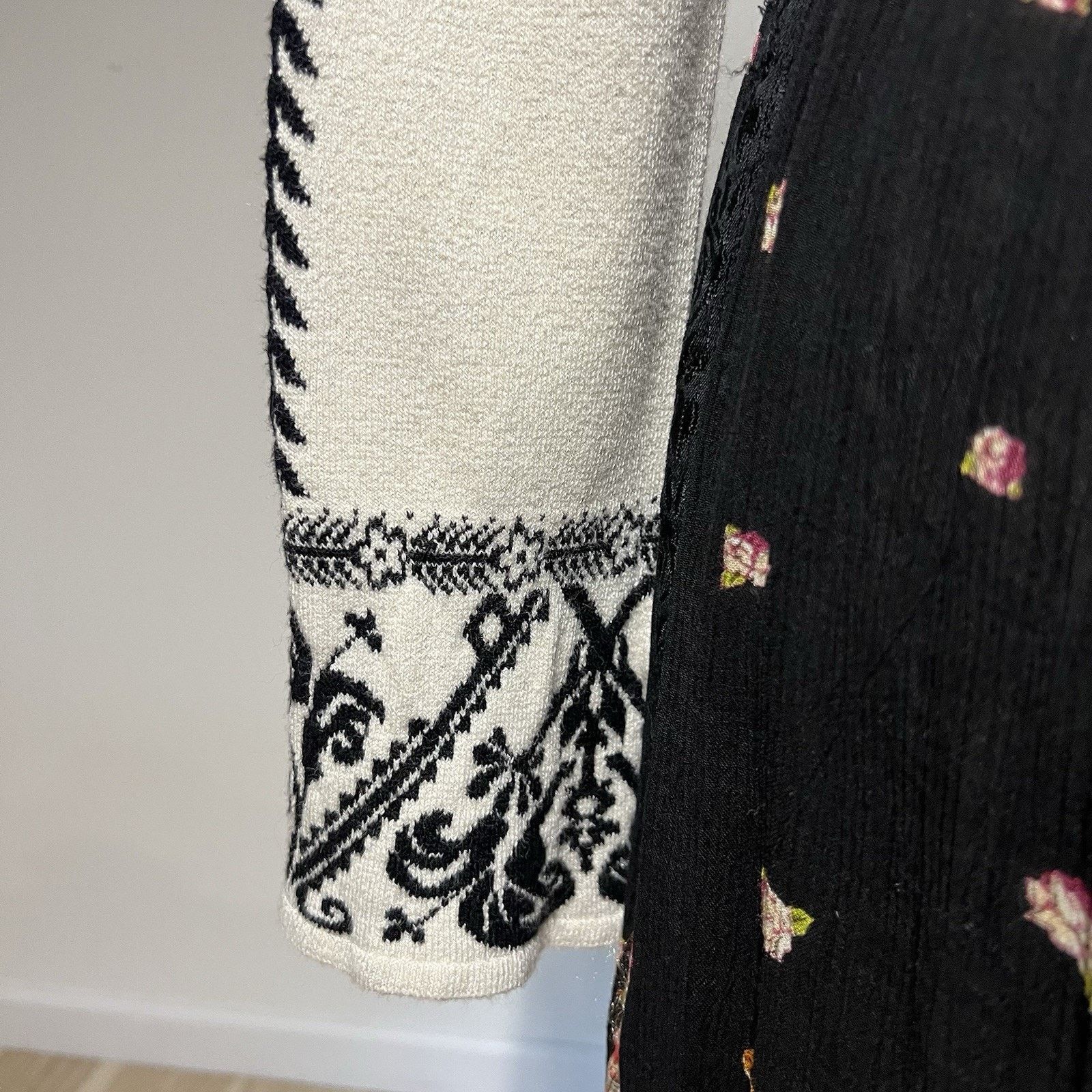 Other Boho Unique Stevie Nicks Gypsy Festival Country Bell Sleeve Size L / US 10 / IT 46 - 3 Thumbnail
