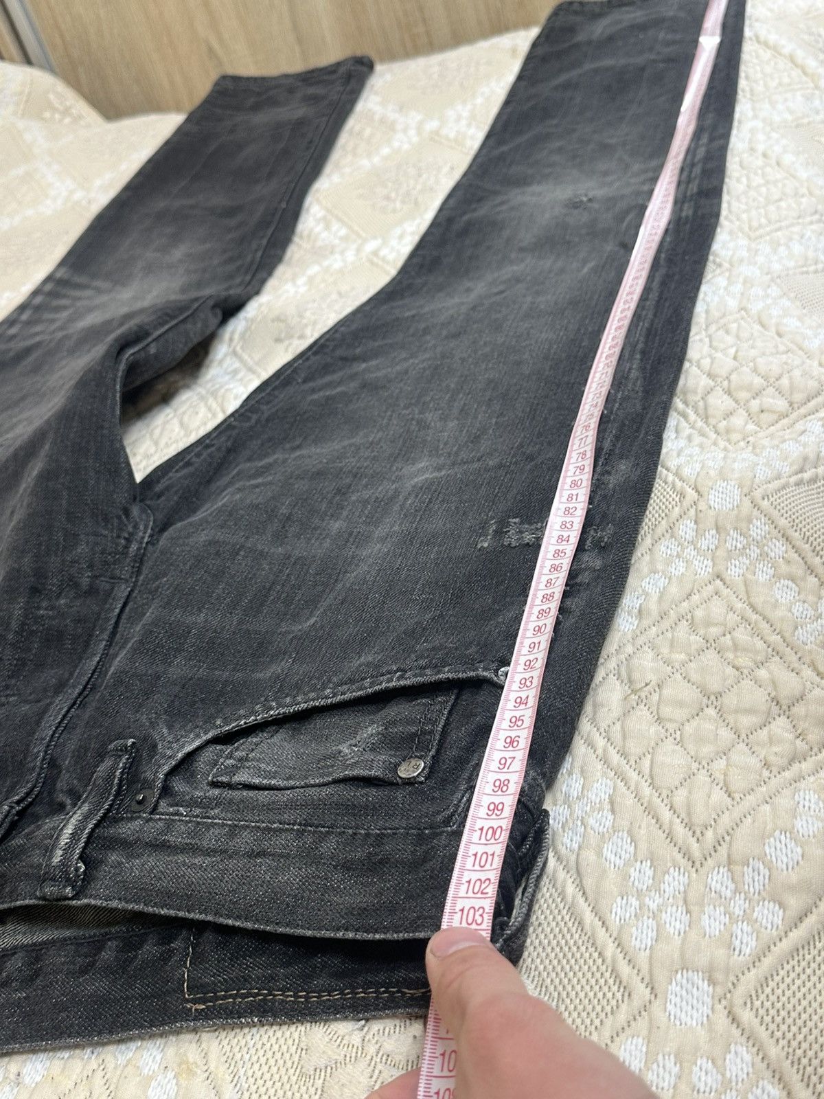 Denim & Supply Ralph Lauren 🔥 Denim Supply Ralph Lauren Distressed Jeans Pants Black USA Size US 32 / EU 48 - 7 Thumbnail