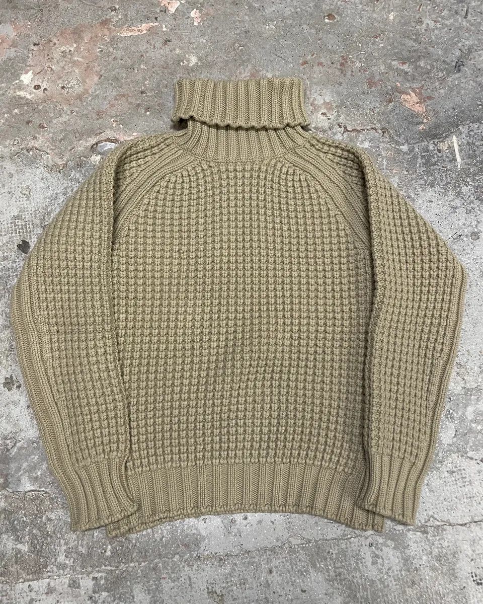 Saint Laurent Paris 2000s Yves Saint Laurent Grey Wool Turtleneck Size US M / EU 48-50 / 2 - 1 Thumbnail