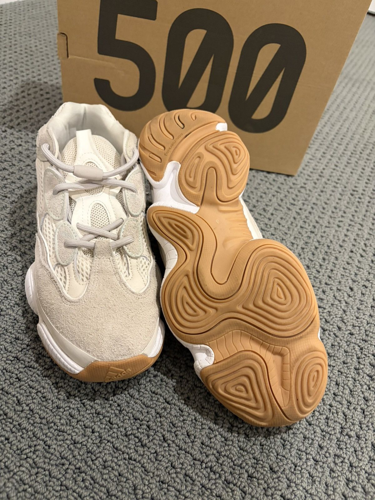 Yeezy Yeezy 500 ortholite in stone size 10.5. Excellent Size US 10.5 / EU 43-44 - 4 Thumbnail