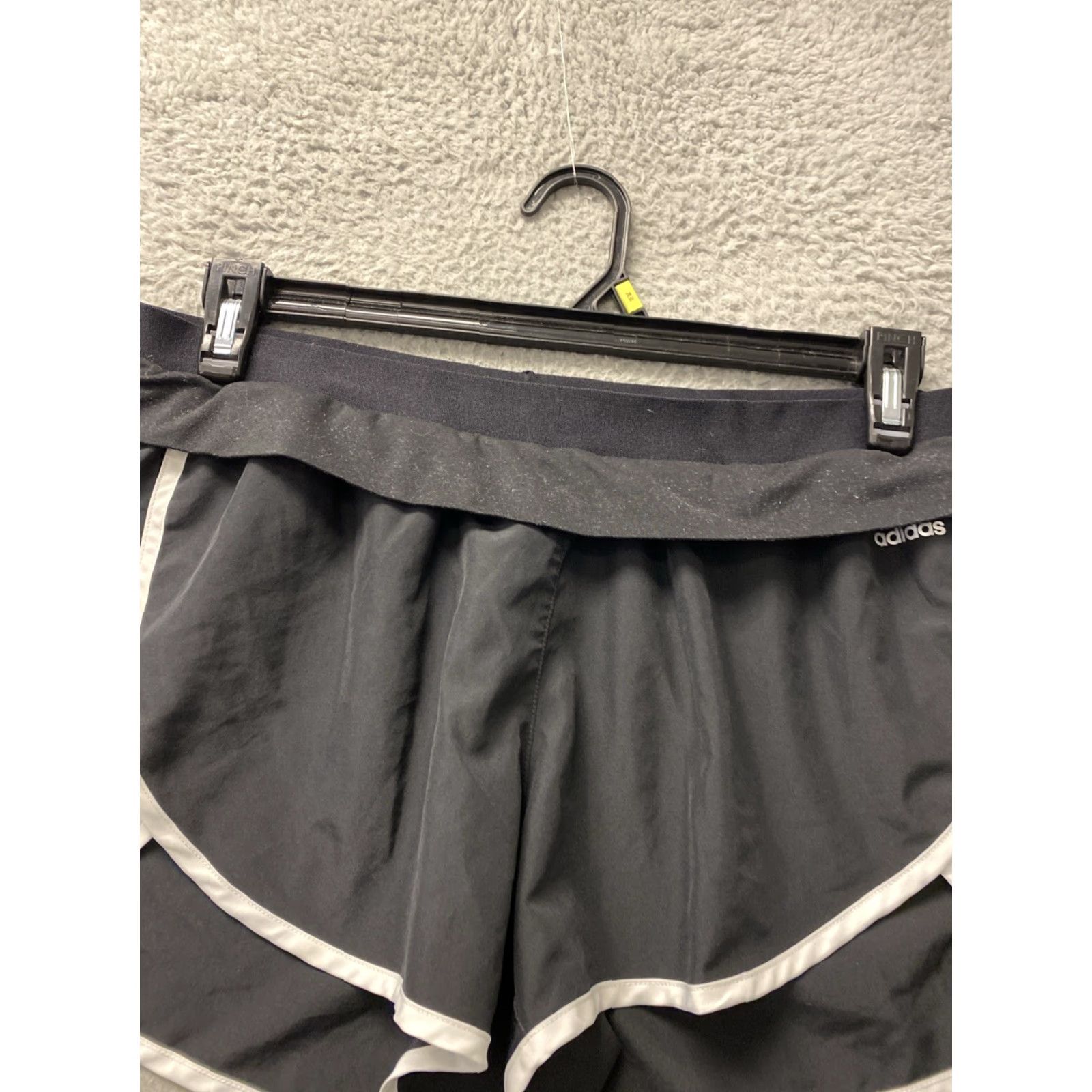 Adidas ADIDAS Aeroready Running Shorts Large Black Women's Athletic Activewear 3in Inseam Size 36" / US 14 / IT 50 - 3 Thumbnail