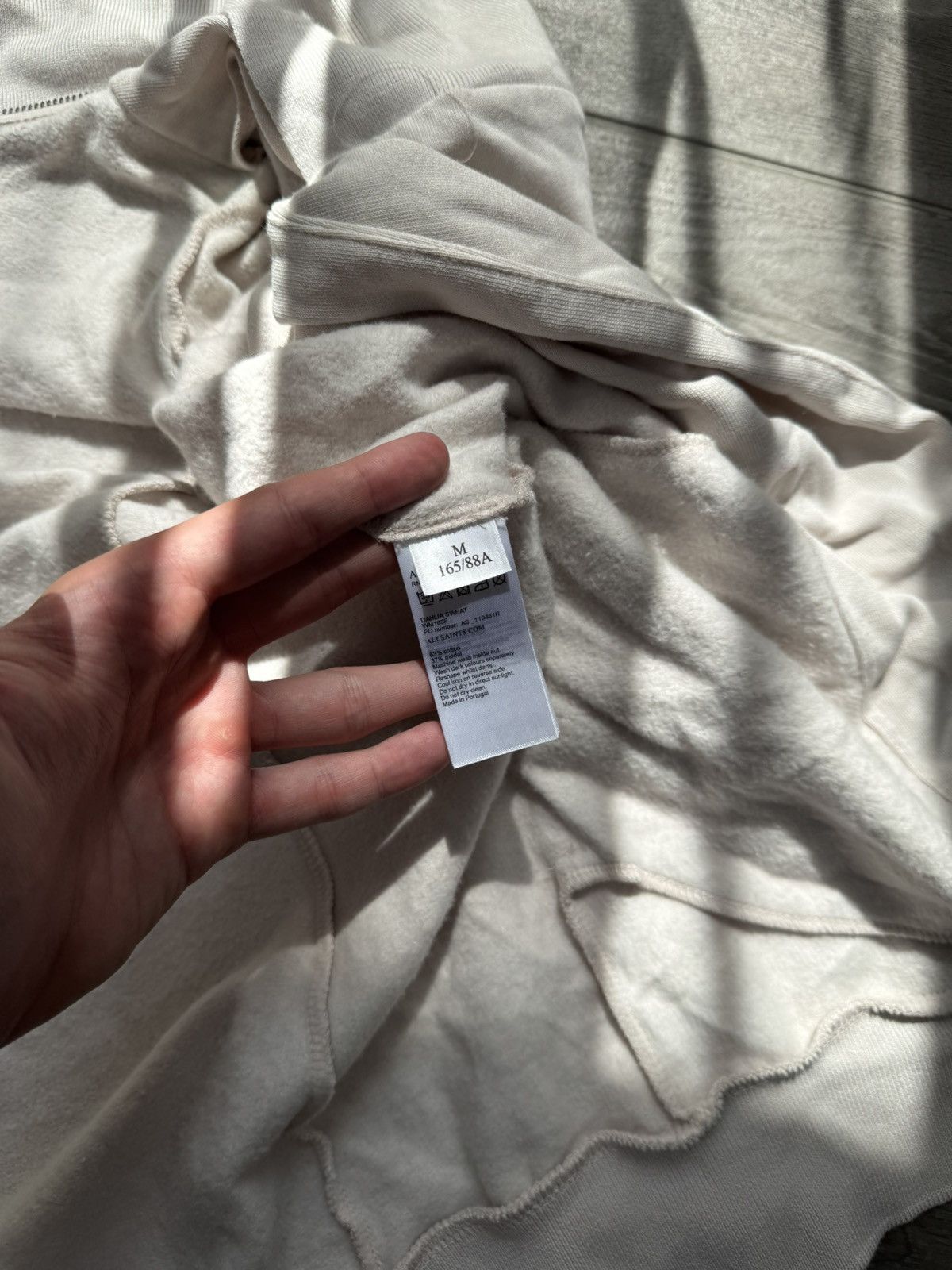 Allsaints AllSaints Dahlia Sweat Jacket Women Size M / US 6-8 / IT 42-44 - 8 Thumbnail