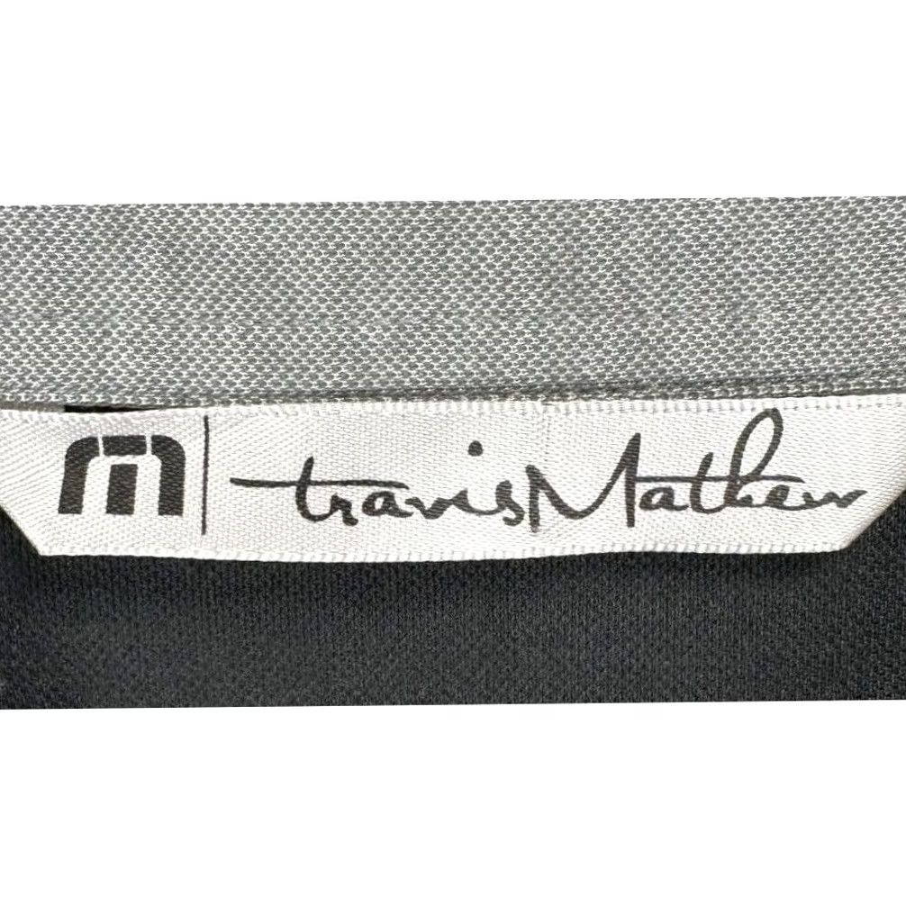 TravisMathew Travis Mathew Shirt Men XL Black Grey Pima Cotton Blend Polo Golf Rugby Casual Size US XL / EU 56 / 4 - 3 Thumbnail
