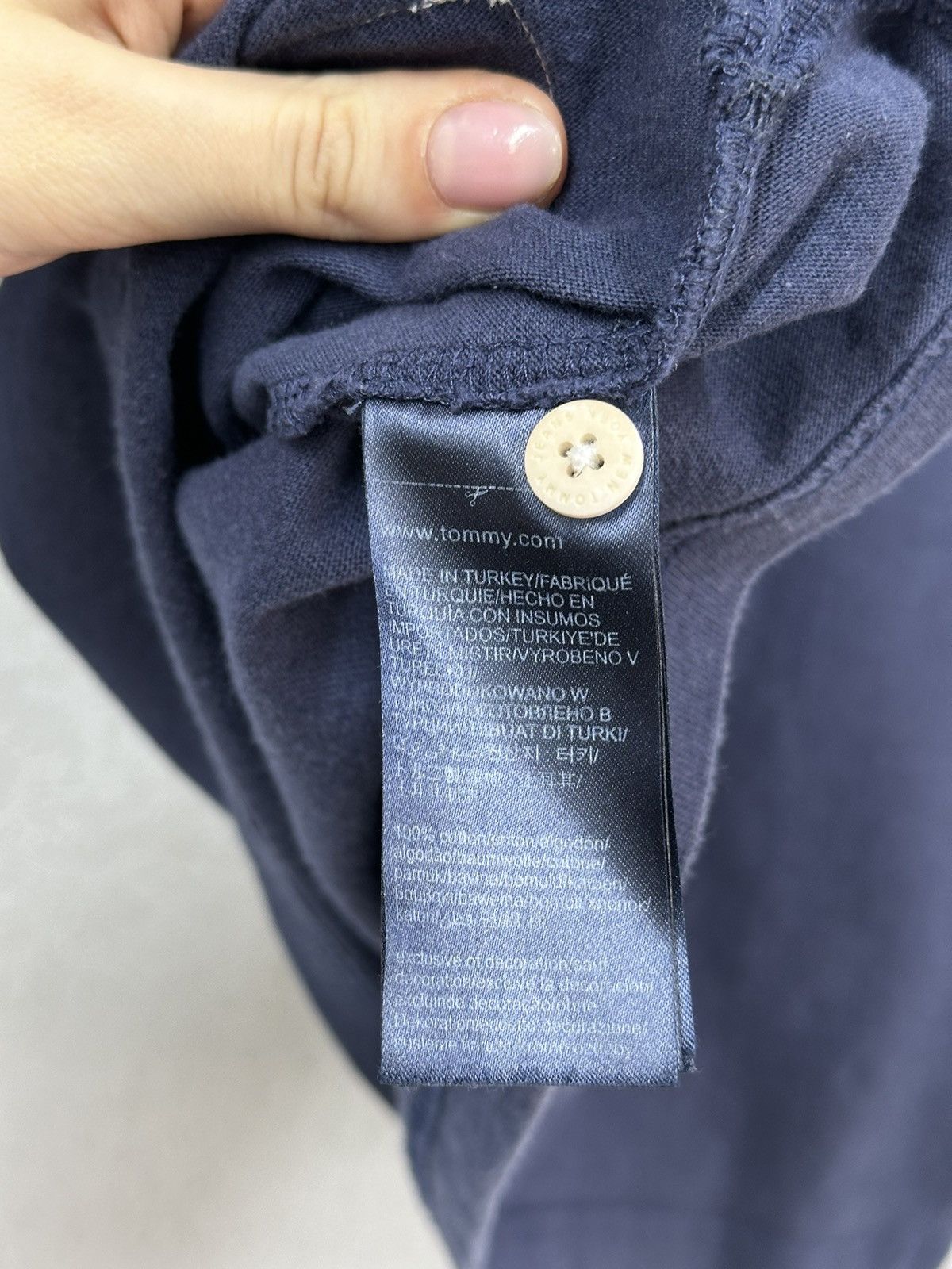 Tommy Jeans Vintage Regby Tommy Hilfiger T-shirt Y2k Avantgarde Size US S / EU 44-46 / 1 - 13 Thumbnail