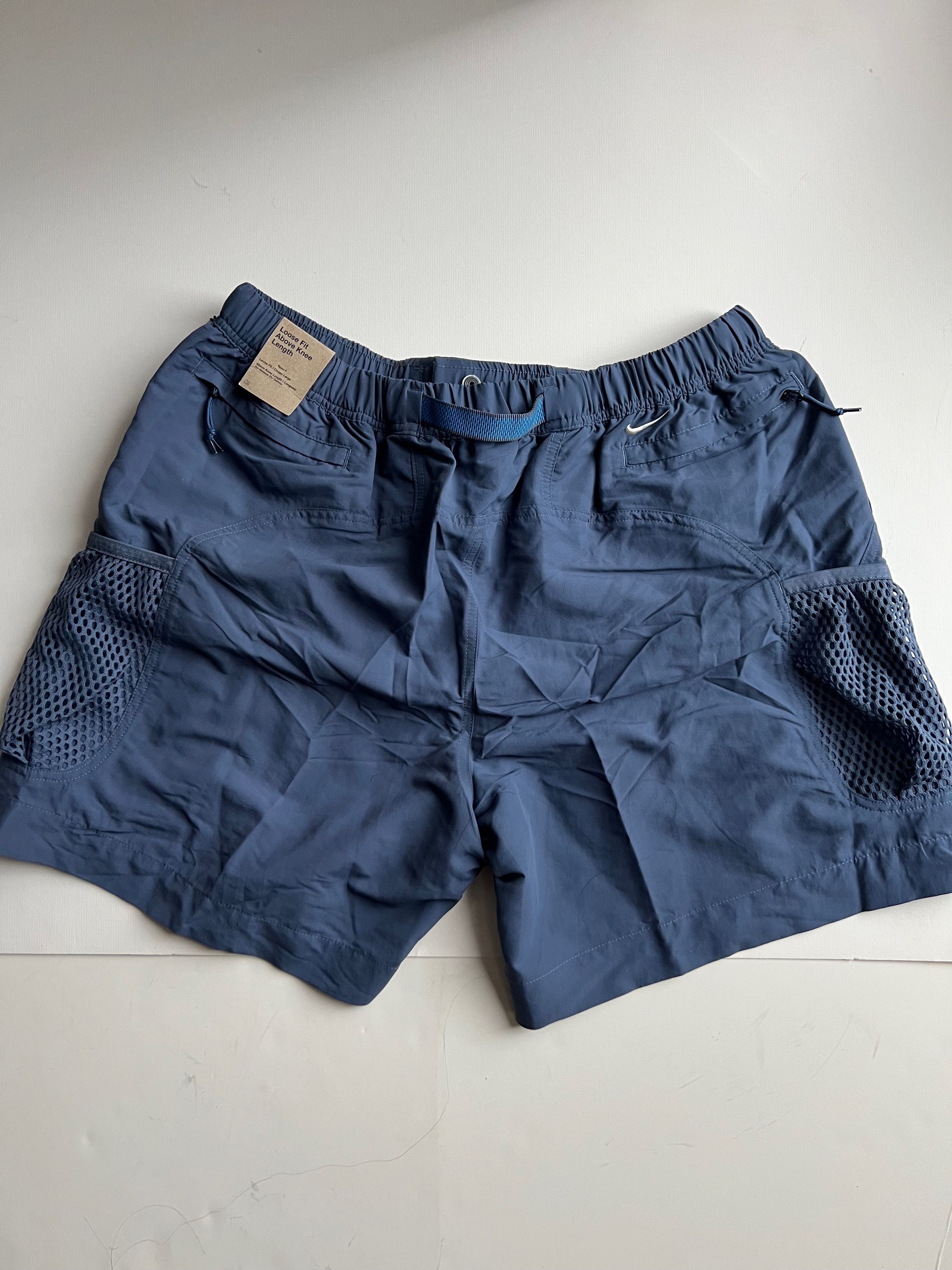 Nike ACG Nike ACG Snowgrass Hiking Shorts - Blue - Size XL (NWT) Size US 36 / EU 52 - 4 Thumbnail