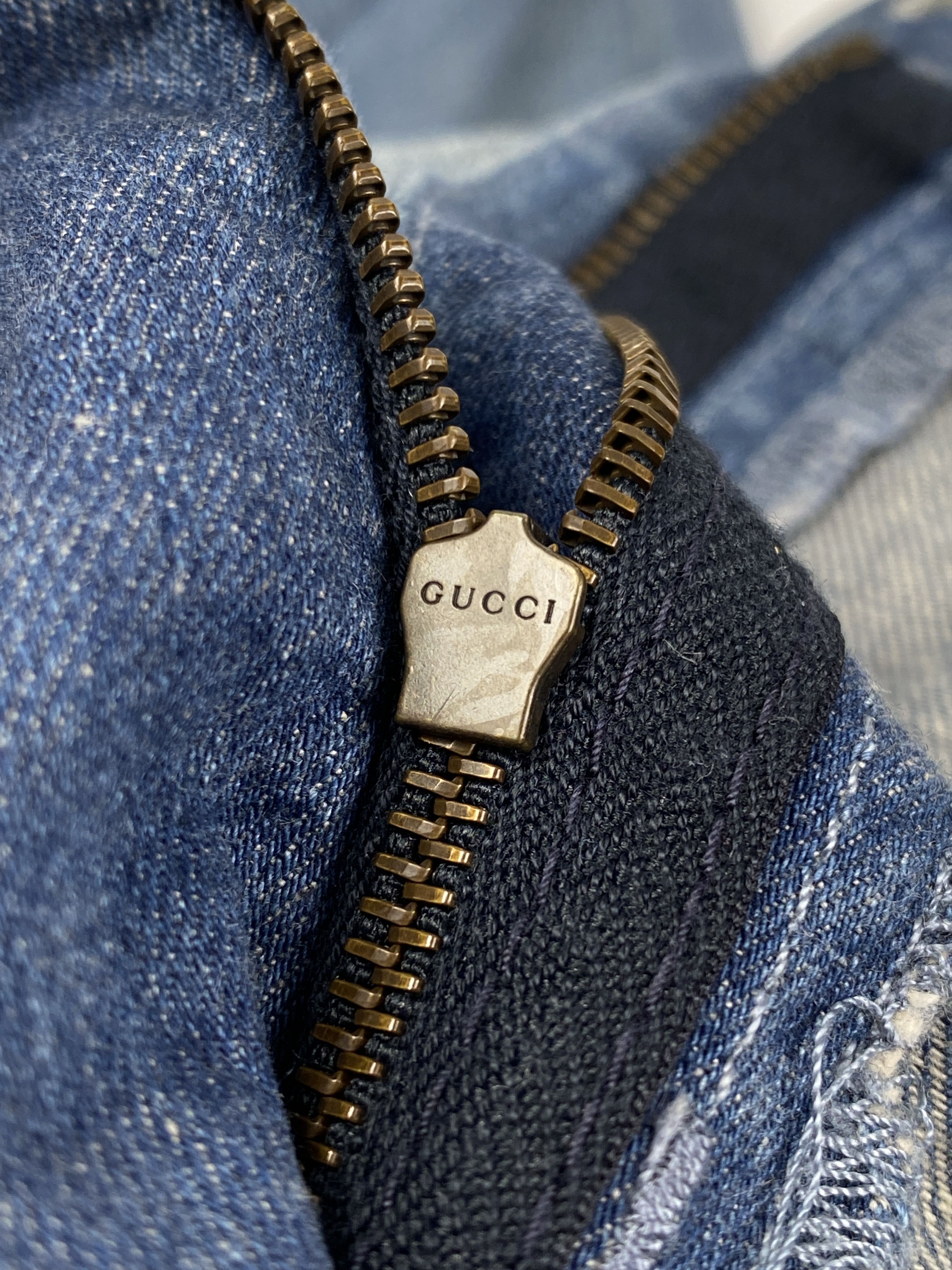 Gucci Washed Denim Jeans Size 26" / US 2 / IT 38 - 8 Thumbnail