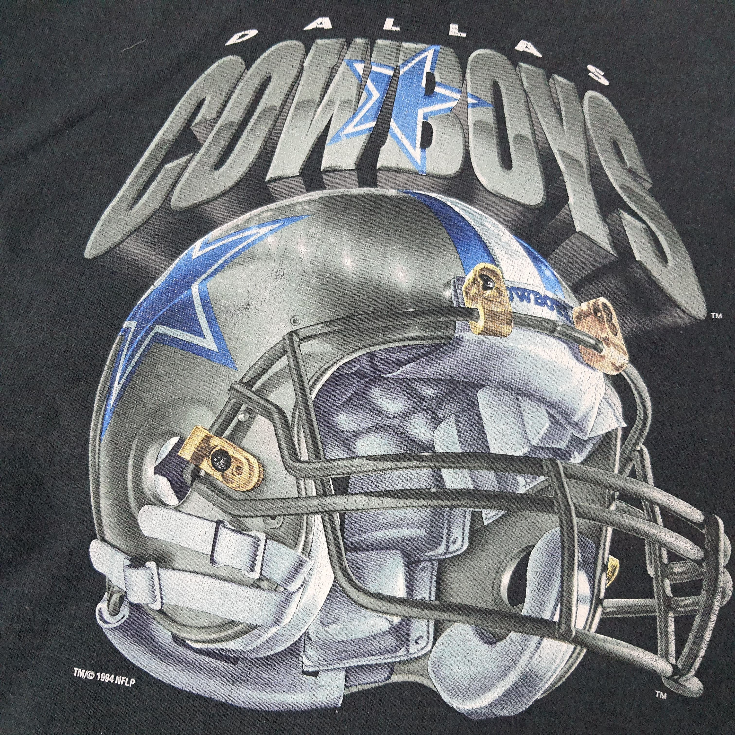 Salem Sportswear Vintage Dallas Cowboys 90s NFLP Sweatshirt C262N18 Size US L / EU 52-54 / 3 - 2 Thumbnail