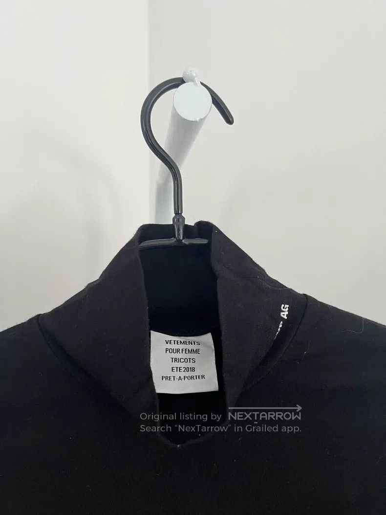Vetements Vetements Tight Top Short Sleeve T-Shirt with Black High N Size US S / EU 44-46 / 1 - 3 Thumbnail