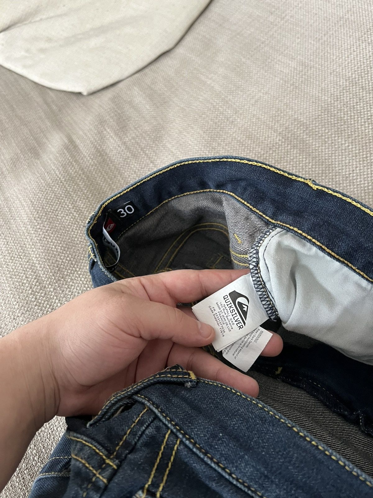Quiksilver Quicksilver Jeans Size US 30 / EU 46 - 10 Thumbnail