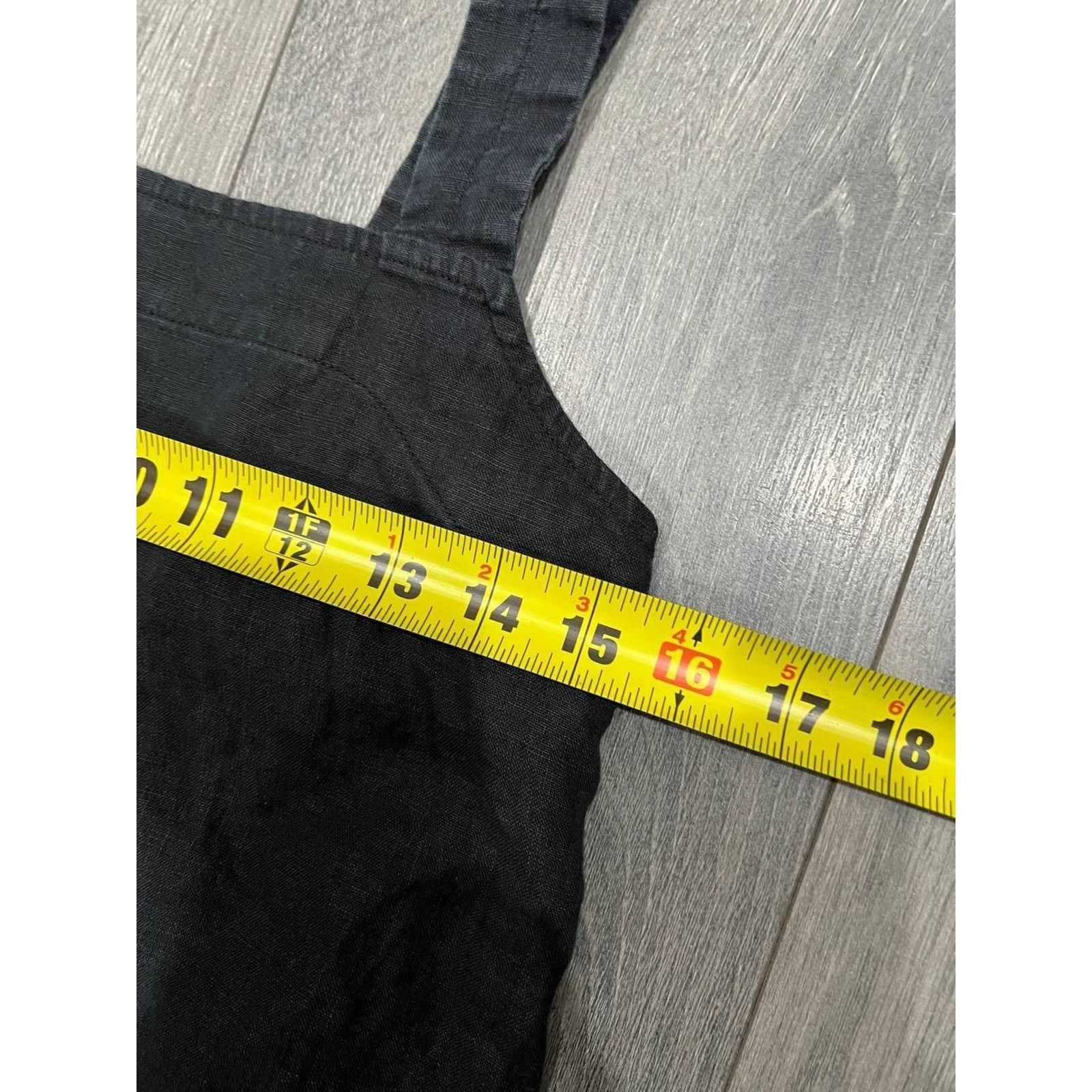 Everlane Everlane Women’s Black Pants Romper Sz 4 A003253 Size 27" / US 4 / IT 40 - 6 Thumbnail