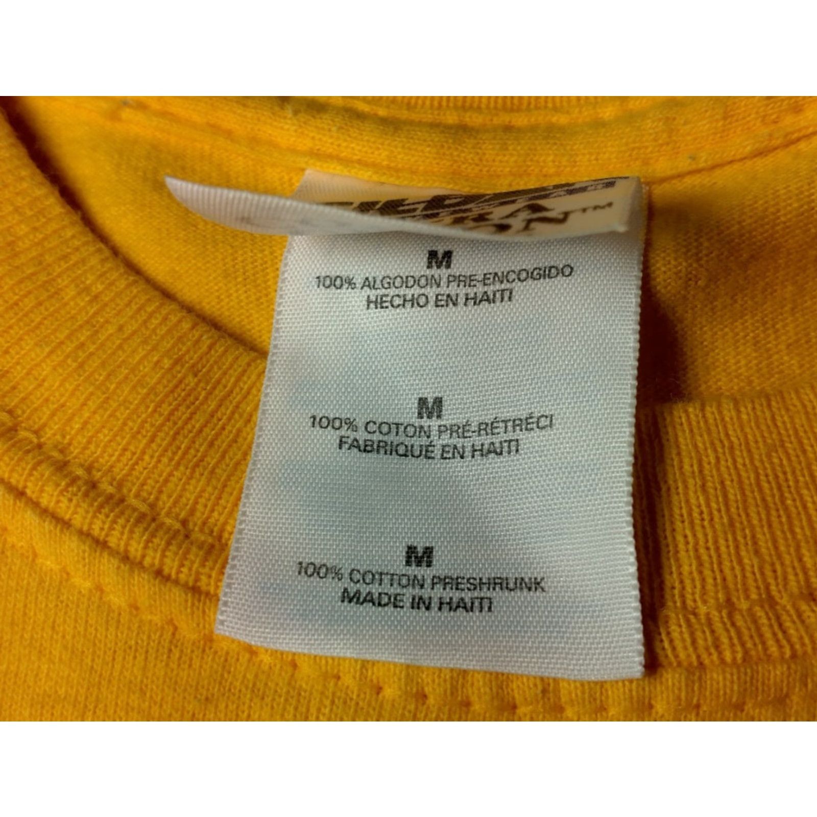 Gildan Gildan Shirt Men Medium Yellow Jacksonville Florida Dolphins Ocean Beach FL Rainbow Gold Size US M / EU 48-50 / 2 - 5 Thumbnail