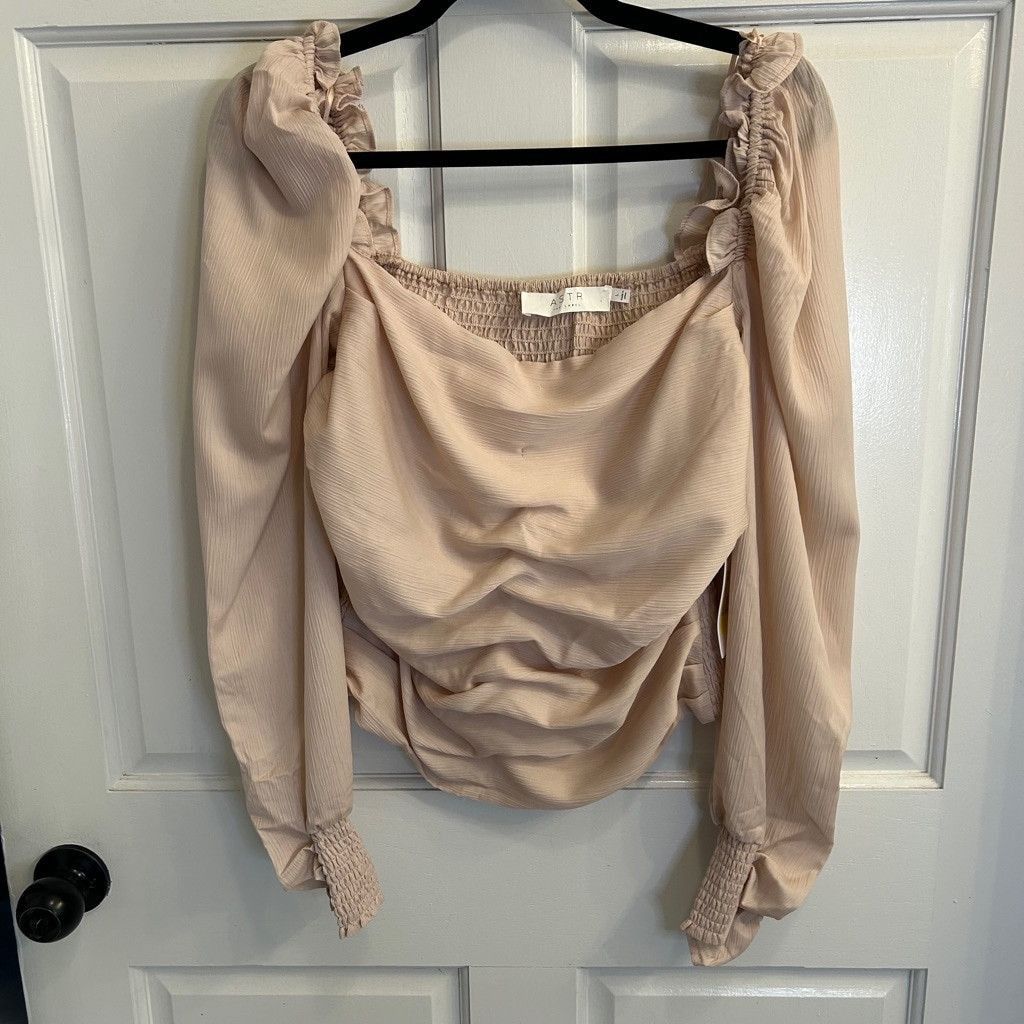 ASTR The Label Women's ASTR The Label Blouse, Size L, Pink Size L / US 10 / IT 46 - 1 Thumbnail