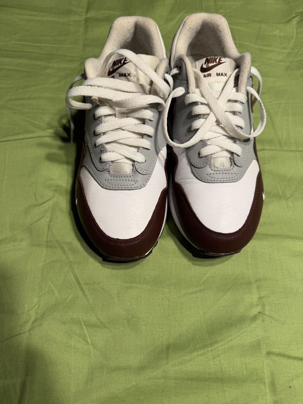 Nike Nike Air Max 1 PRM Mystic Dates White Brown Grey Size US 8 / EU 41 - 2 Thumbnail