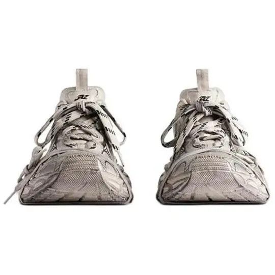 Balenciaga o1tr1nto0525 3XL Sneakers in Beige/Black Size US 7 / EU 40 - 3 Thumbnail