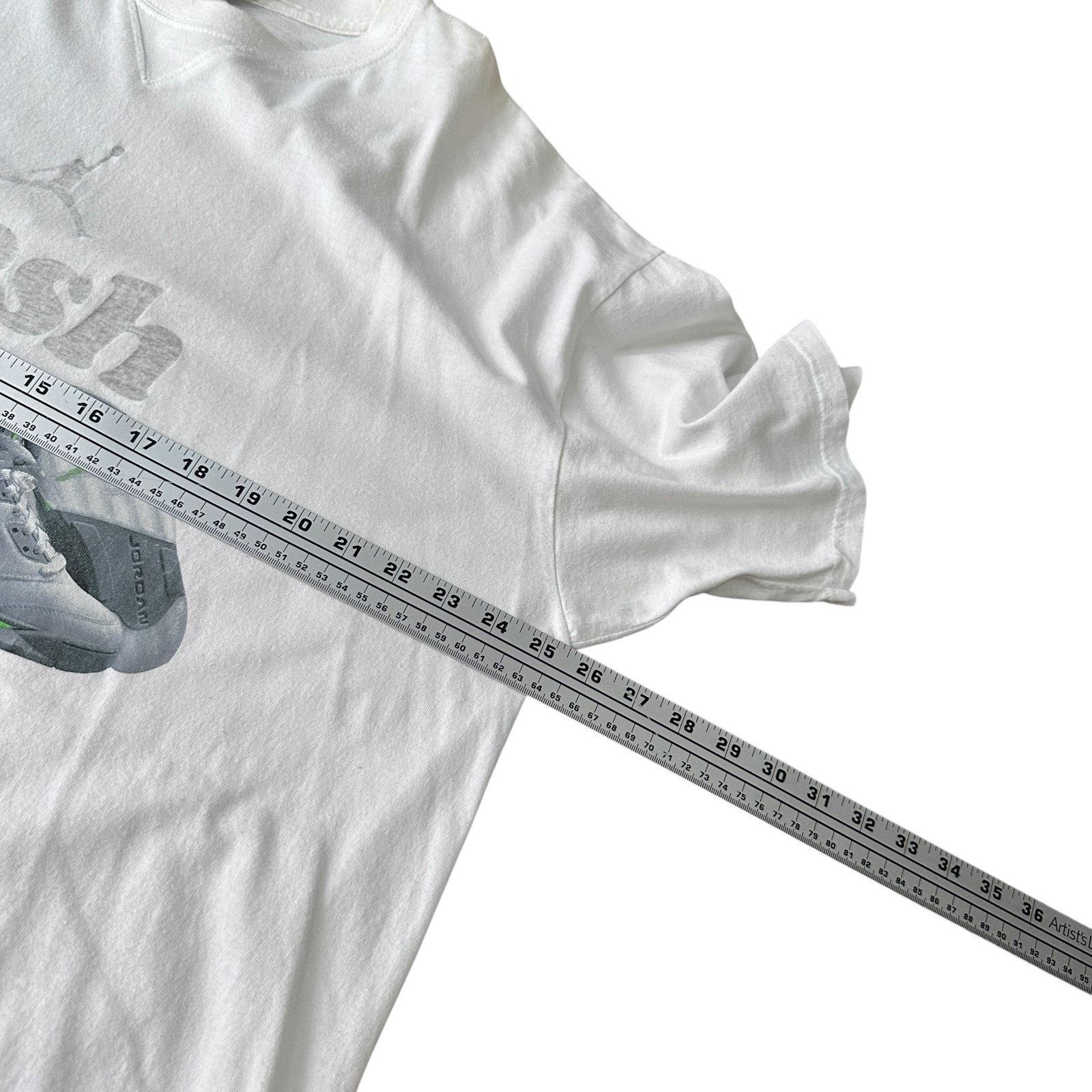 Nike Vintage Nike Jordan 5 T-Shirt Men XL White Short Sleeve Size US XL / EU 56 / 4 - 7 Thumbnail