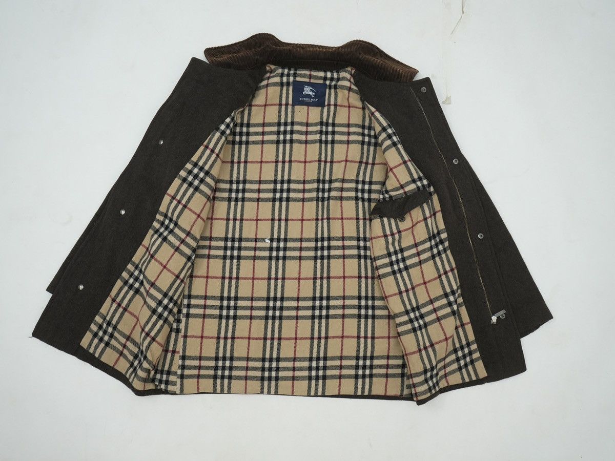 Burberry Burberry Wool Coat Size US L / EU 52-54 / 3 - 3 Thumbnail