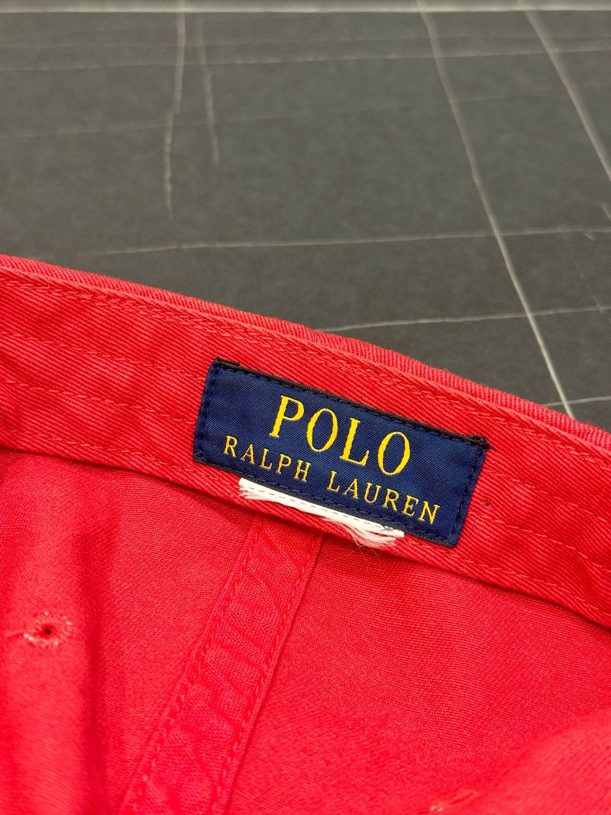 Polo Ralph Lauren Vintage Polo Ralph Lauren Faded Red Cap Hat Small Logo Size ONE SIZE - 5 Thumbnail