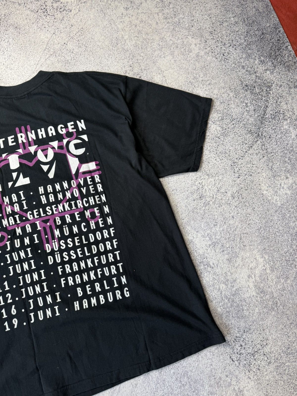 Band Tees Vintage Westernhagen Live Graphic T-Shirt Black Size XL Size US XL / EU 56 / 4 - 15 Thumbnail
