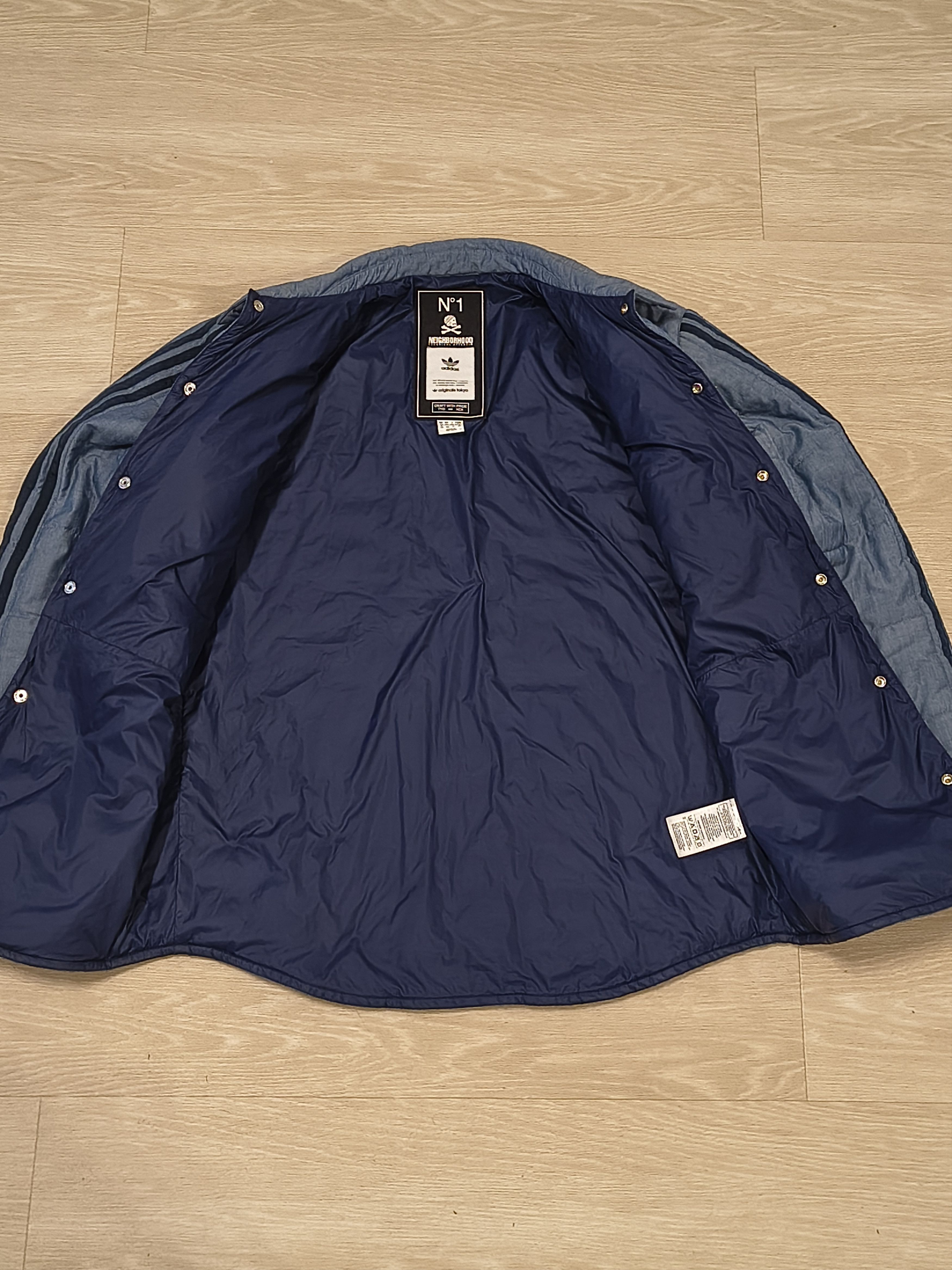 Adidas × Neighborhood Adidas x Neighborhood limited Quilted Denim Rare Jacket XS-S Size US XS / EU 42 / 0 - 7 Thumbnail