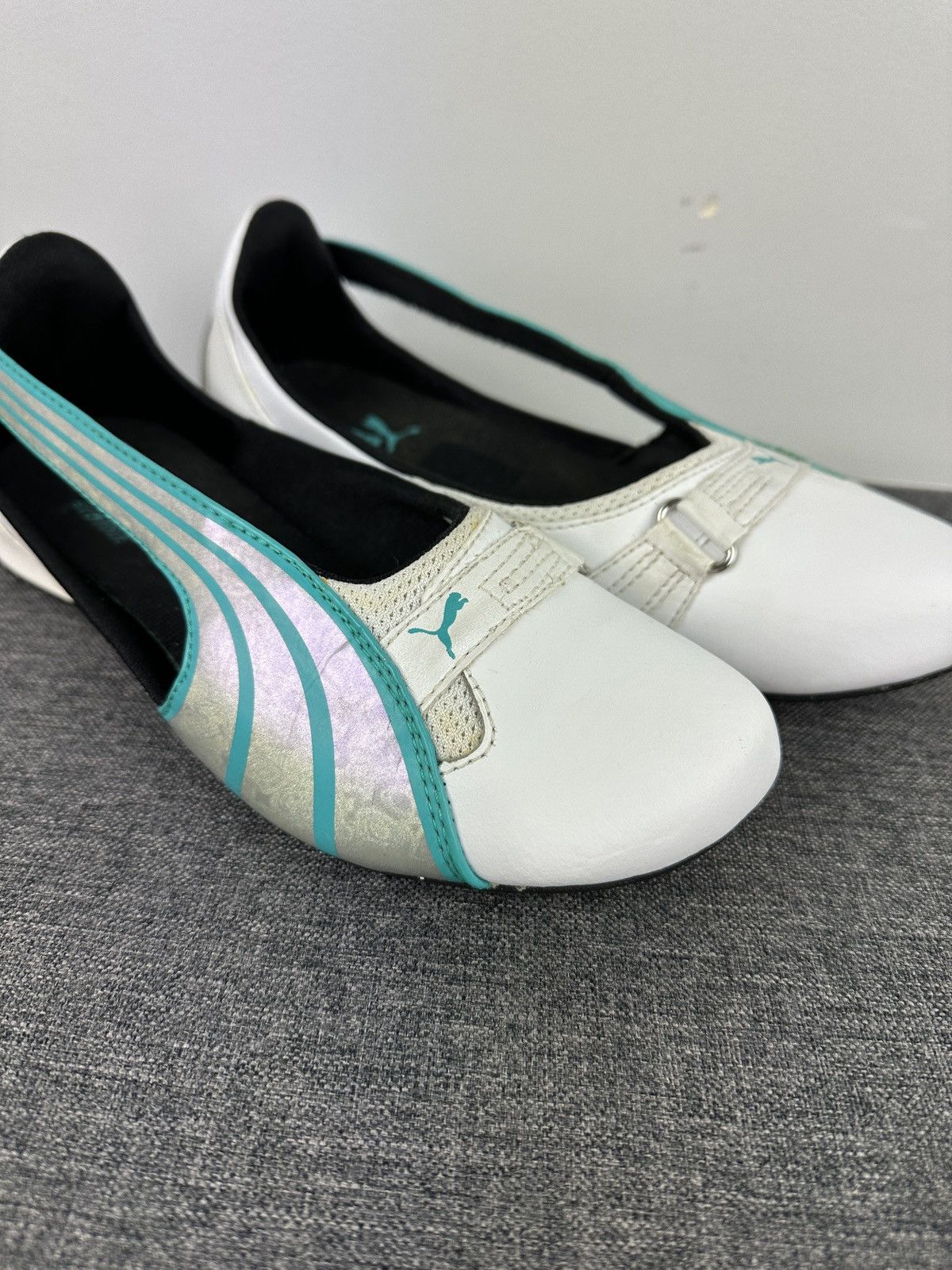 Puma Vintage Y2K Puma Espera Ballet Flats Slip On Shoes Women’s Size US 4 / IT 34 - 3 Thumbnail