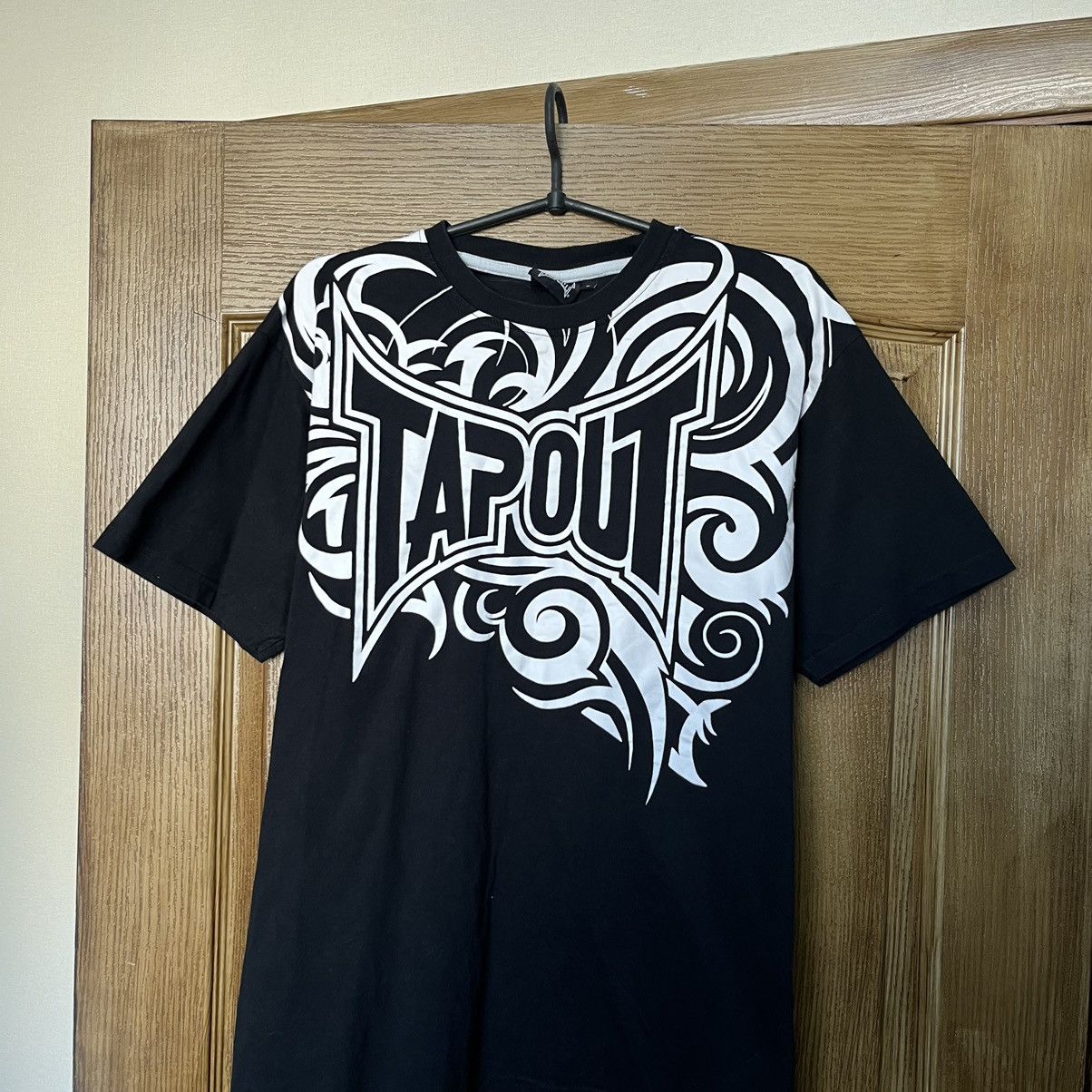 Affliction × Tapout Man T-shirt Overprint Tapout Vintage Distressed Y2k Size US L / EU 52-54 / 3 - 3 Thumbnail