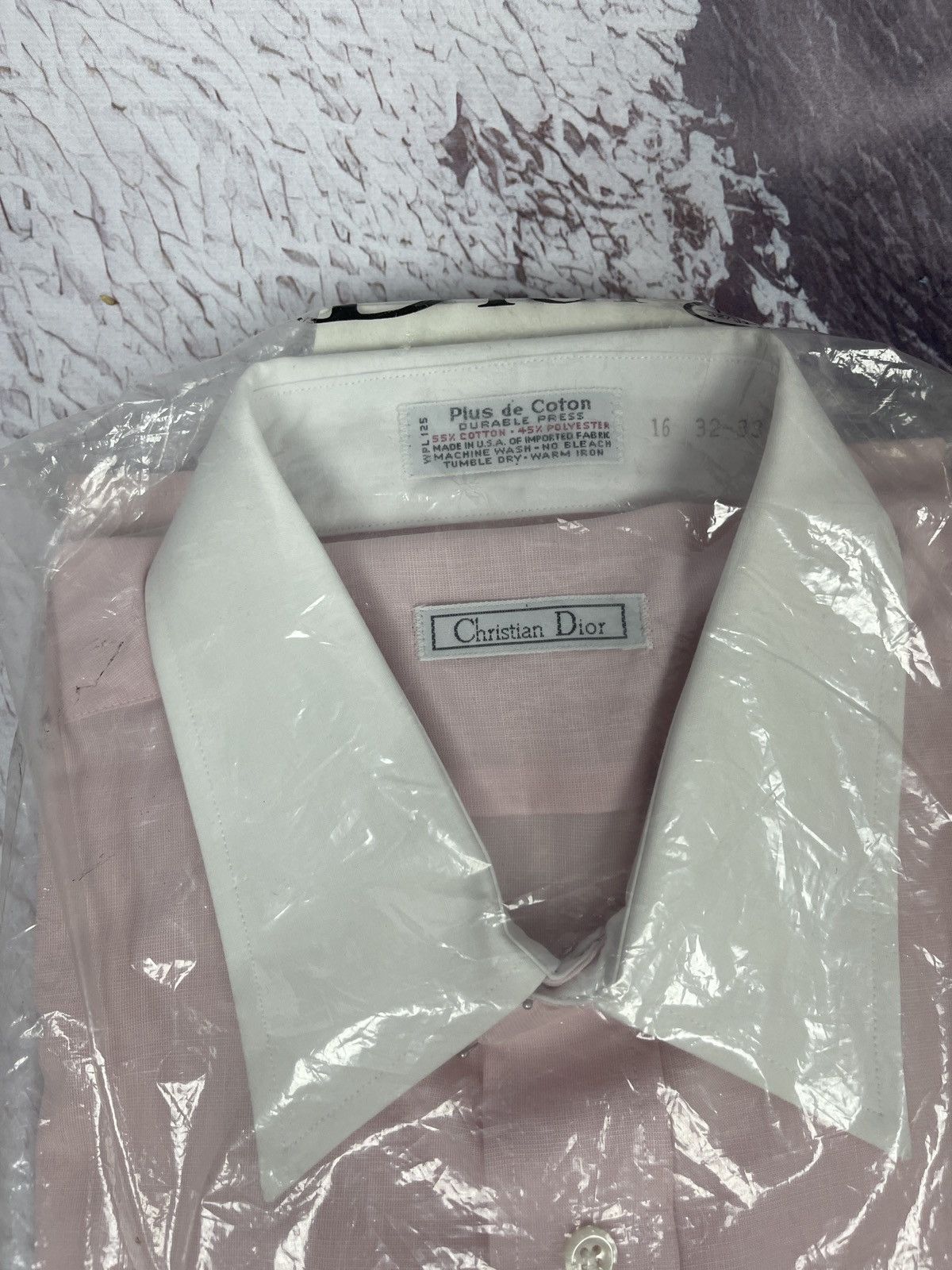 Christian Dior Monsieur New Christian Dior vintage made in USA deadstock shirt Size US L / EU 52-54 / 3 - 4 Thumbnail