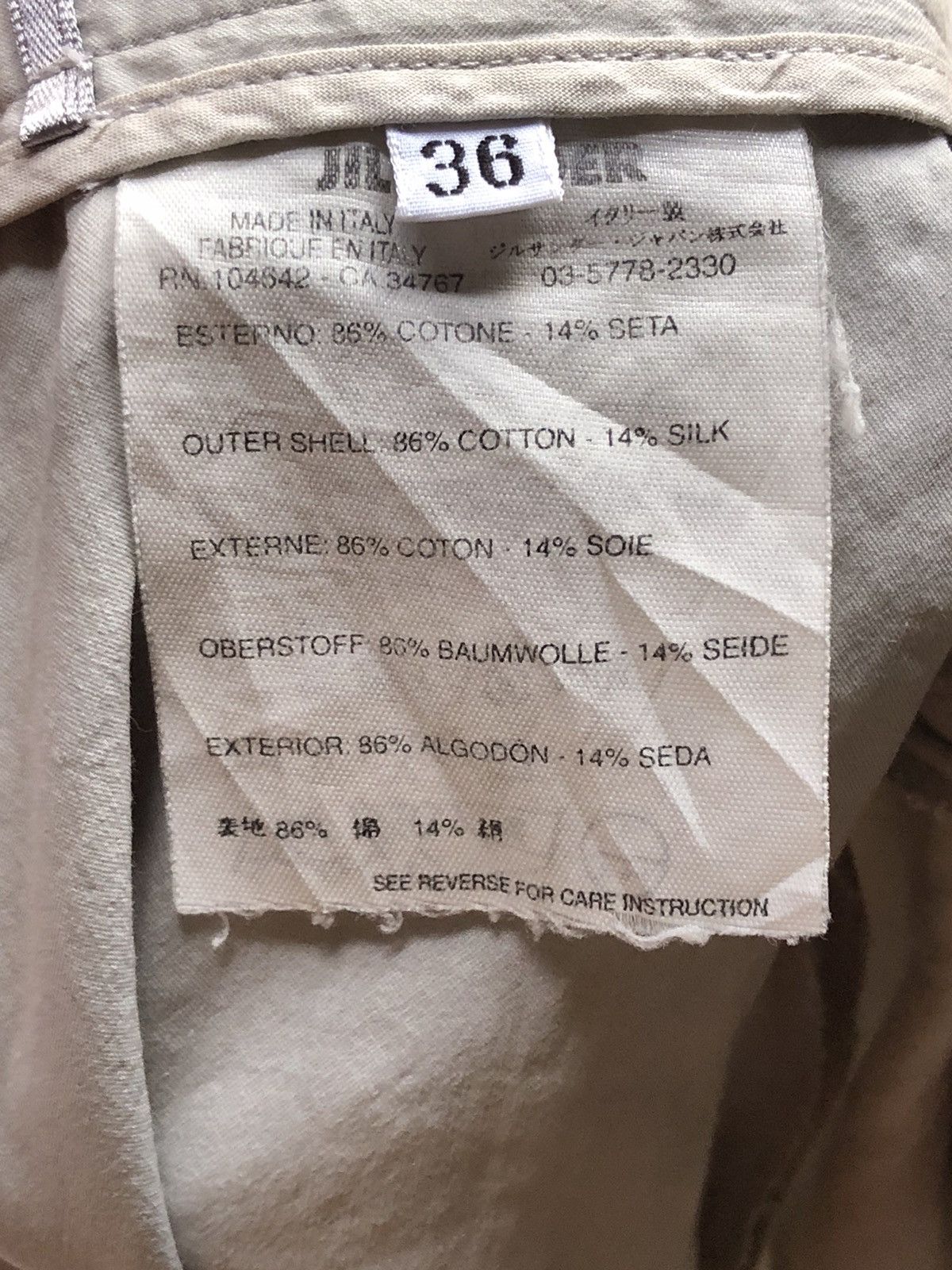 Jil Sander Jil Sander Trousers Pants Size US 27 - 16 Thumbnail
