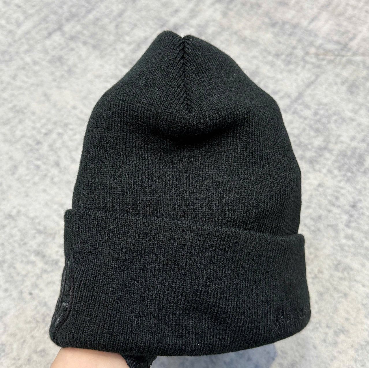 Chrome Hearts CHROME HEARTS classic beanie black/black Size ONE SIZE - 4 Thumbnail