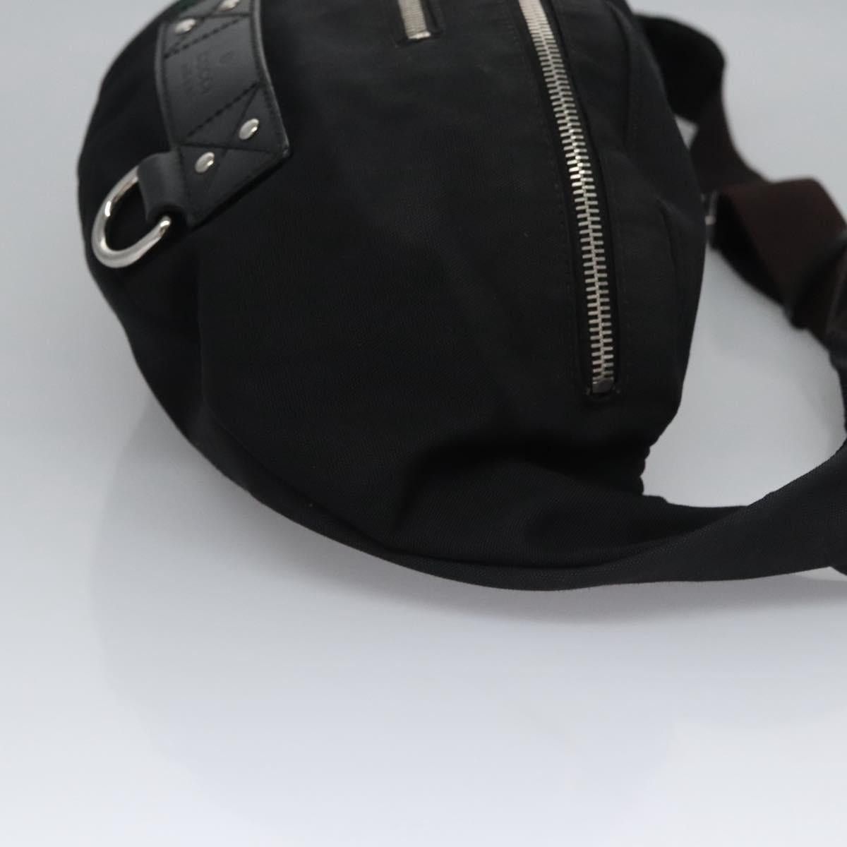 Gucci GUCCI Web Sherry Line Shoulder Bag Nylon Silver Black Red Size ONE SIZE - 4 Thumbnail