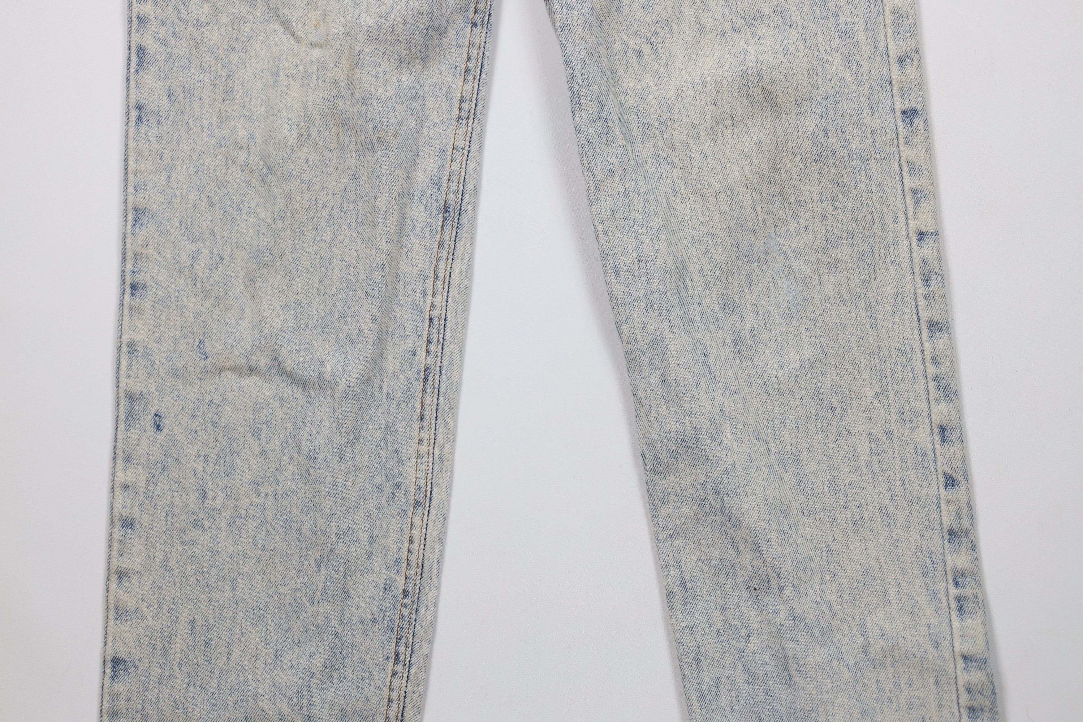 Vintage Vintage 90s Streetwear Acid Wash Straight Leg Denim Jeans Size 26" / US 2 / IT 38 - 3 Thumbnail