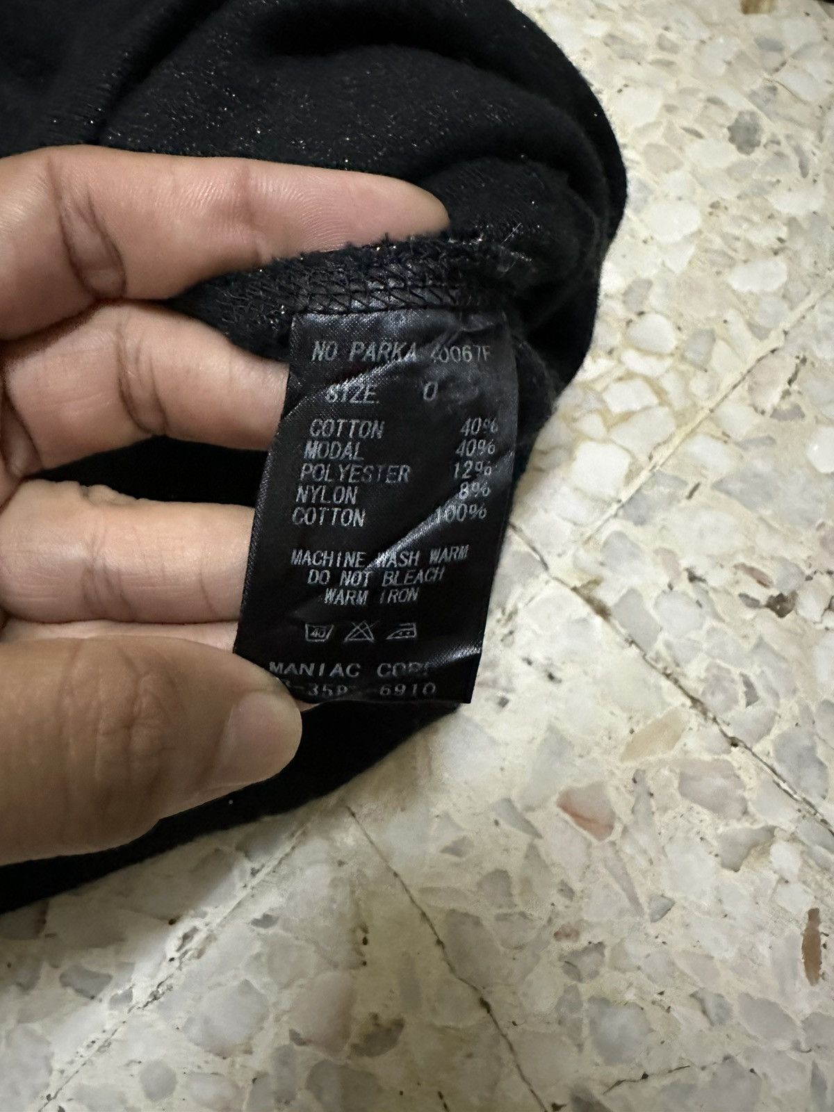 Le Grande Bleu (L.G.B.) L.G.B Parka Bono Blinks Jacket Black Fashion Design Size XS / US 0-2 / IT 36-38 - 6 Thumbnail