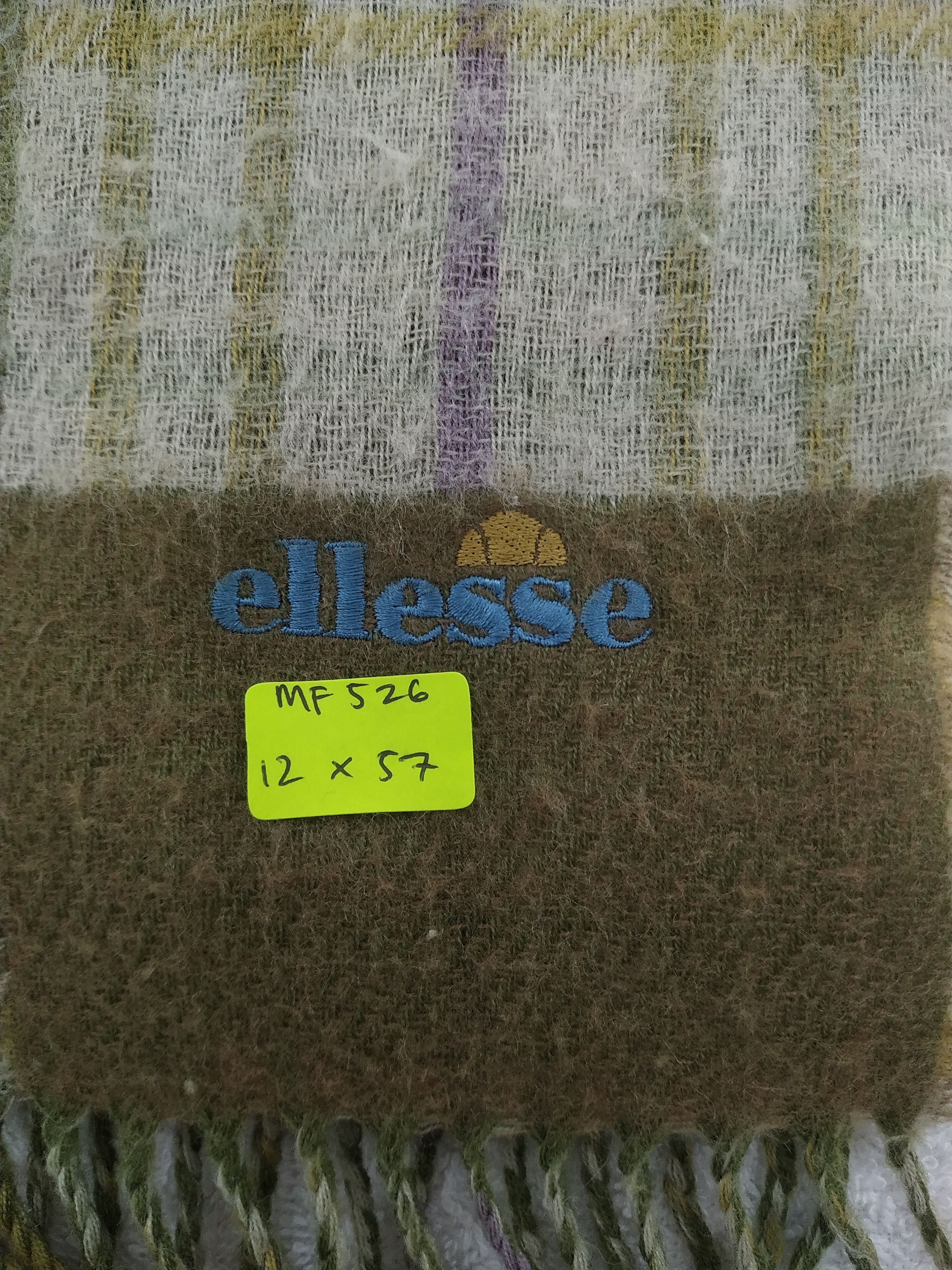 Vintage Ellesse Scarf/Muffler/Neckwear MF526