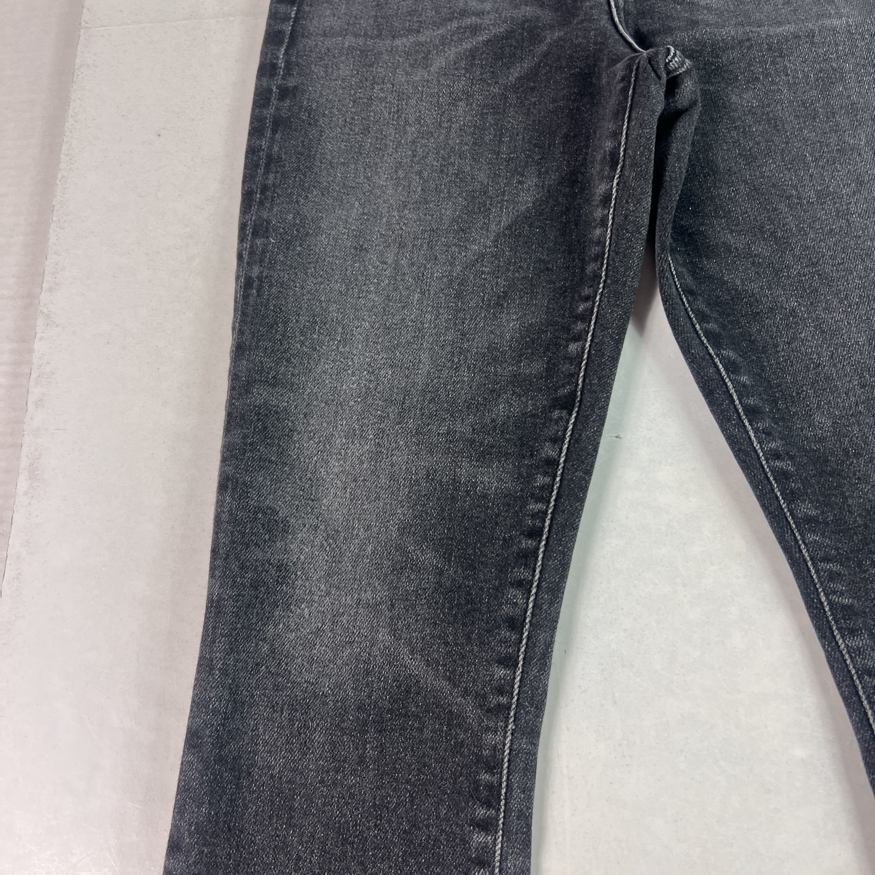 Agolde AGOLDE Jean Pinch Waist High Rise Skinny Black Stretch Denim Size 25" / US 0 / IT 36 - 4 Thumbnail