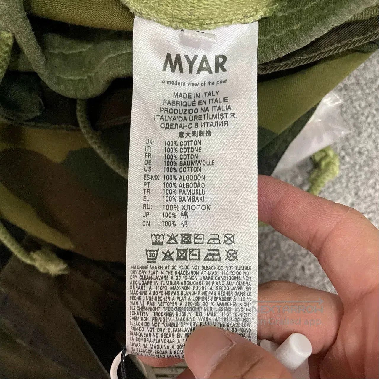 Other MYAR Camouflage Fake Two-Piece Sweatpants. Size US 28 / EU 44 - 4 Thumbnail