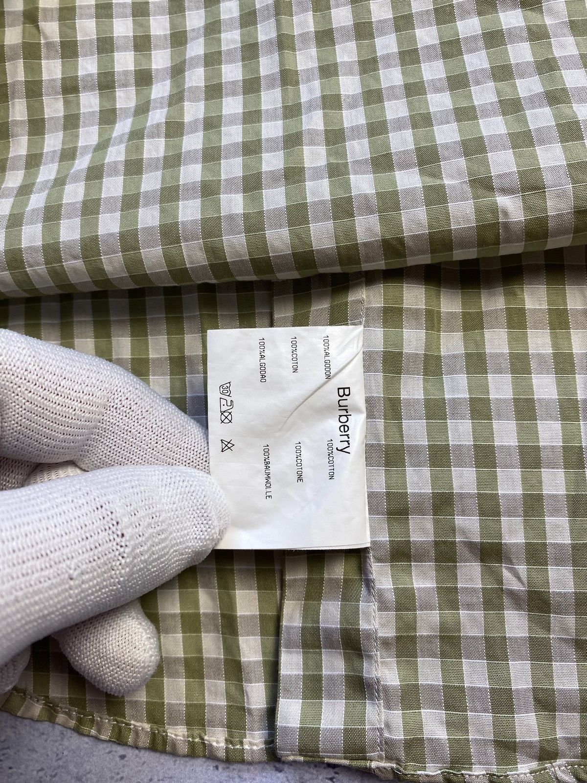 Burberry Burberry Men’s Shirt Size 4 Size US L / EU 52-54 / 3 - 15 Thumbnail