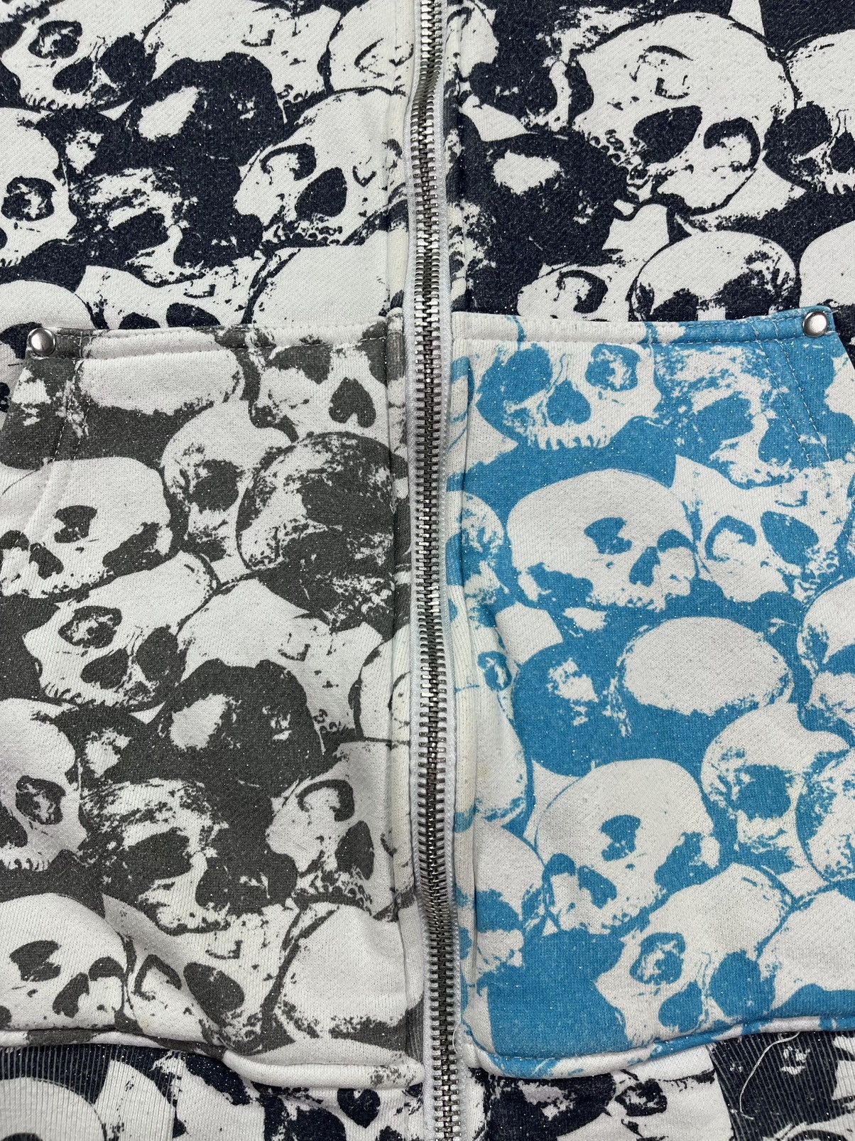 G-Unit G-Unit Rare AOP Skulls Printed Baggy Zip Hoodie XL XXL Size US XL / EU 56 / 4 - 9 Thumbnail