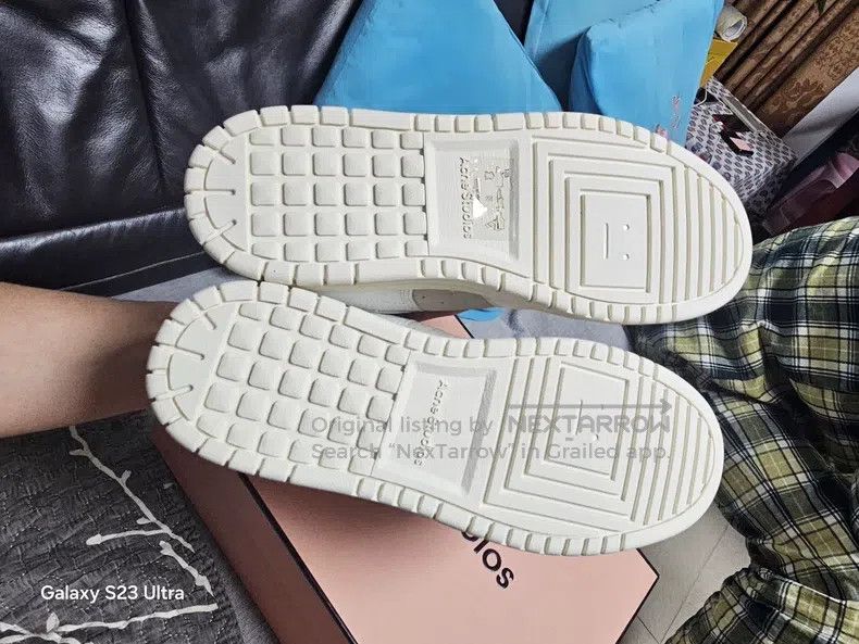 Acne Studios Acne Studios Durable cowhide leather casual low-top fashio Size US 8.5 / EU 41-42 - 4 Thumbnail