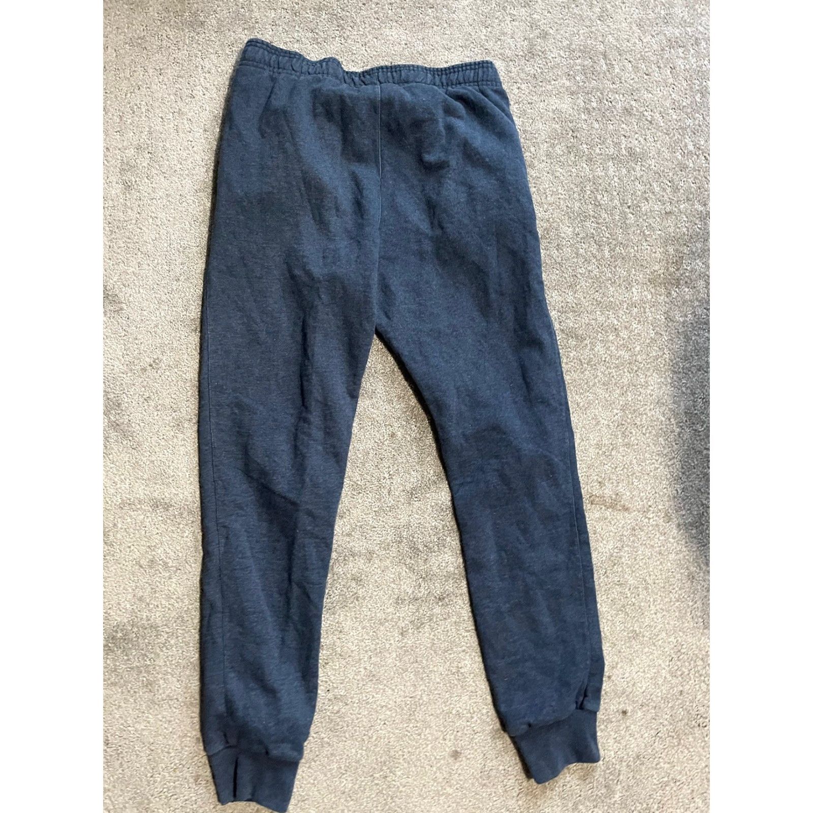 Champion Champion Sweatpants Men S Straight Pocket Blue Cotton Solid Mens Size US 29 - 3 Thumbnail