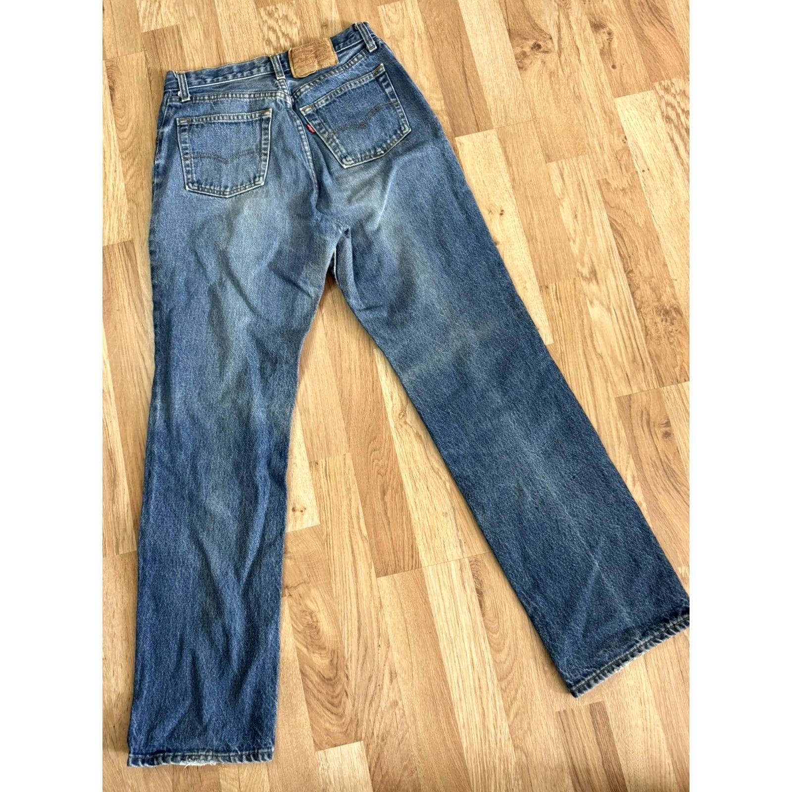 Levi's VINTAGE Levi’s 501XX Jeans Blue Denim 33 See Measurements 1980s Mens Size US 33 - 3 Thumbnail