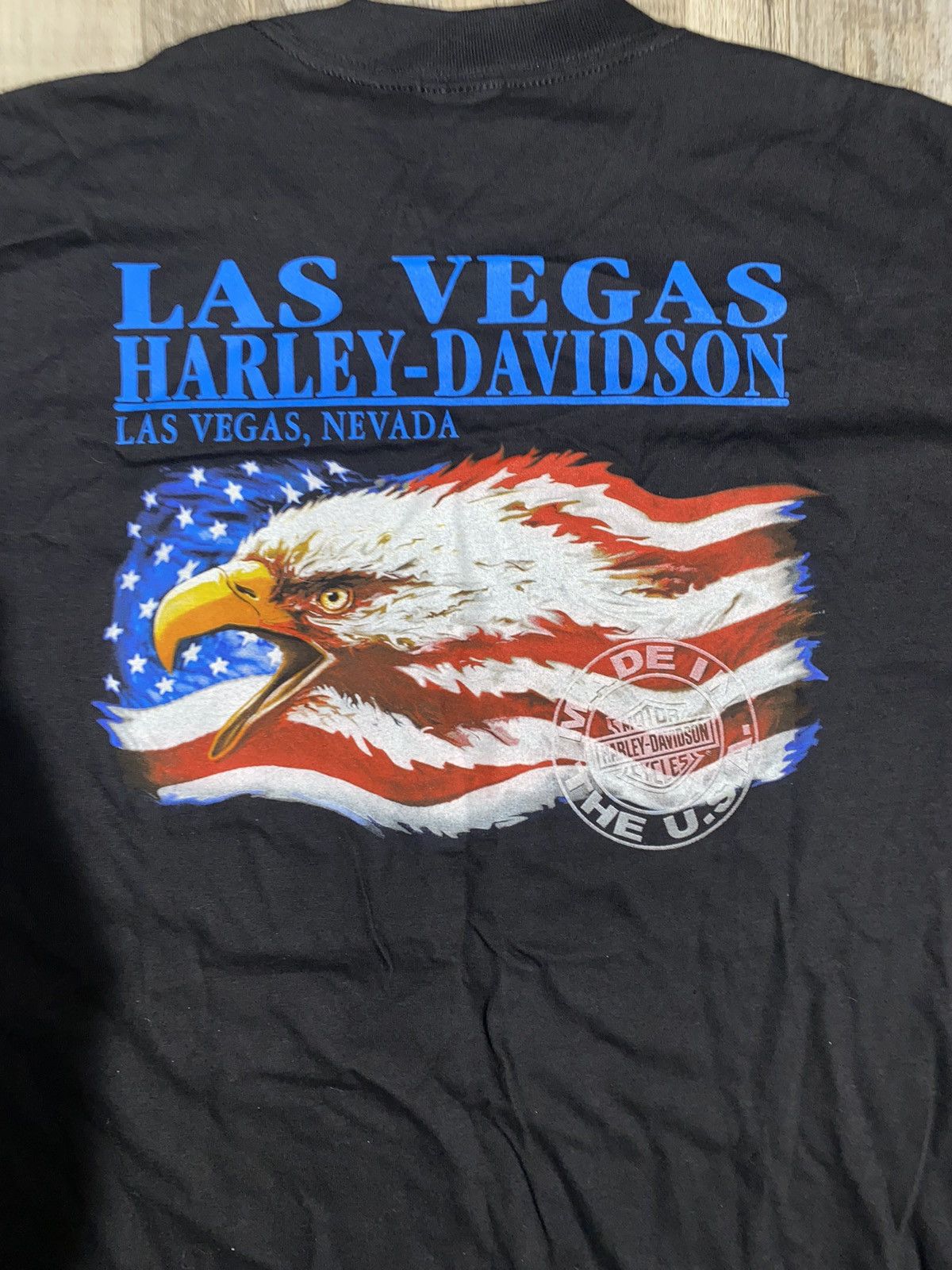 Harley Davidson × Vintage VINTAGE 2000 Harley davidson las vegas shirt Size US XL / EU 56 / 4 - 6 Thumbnail