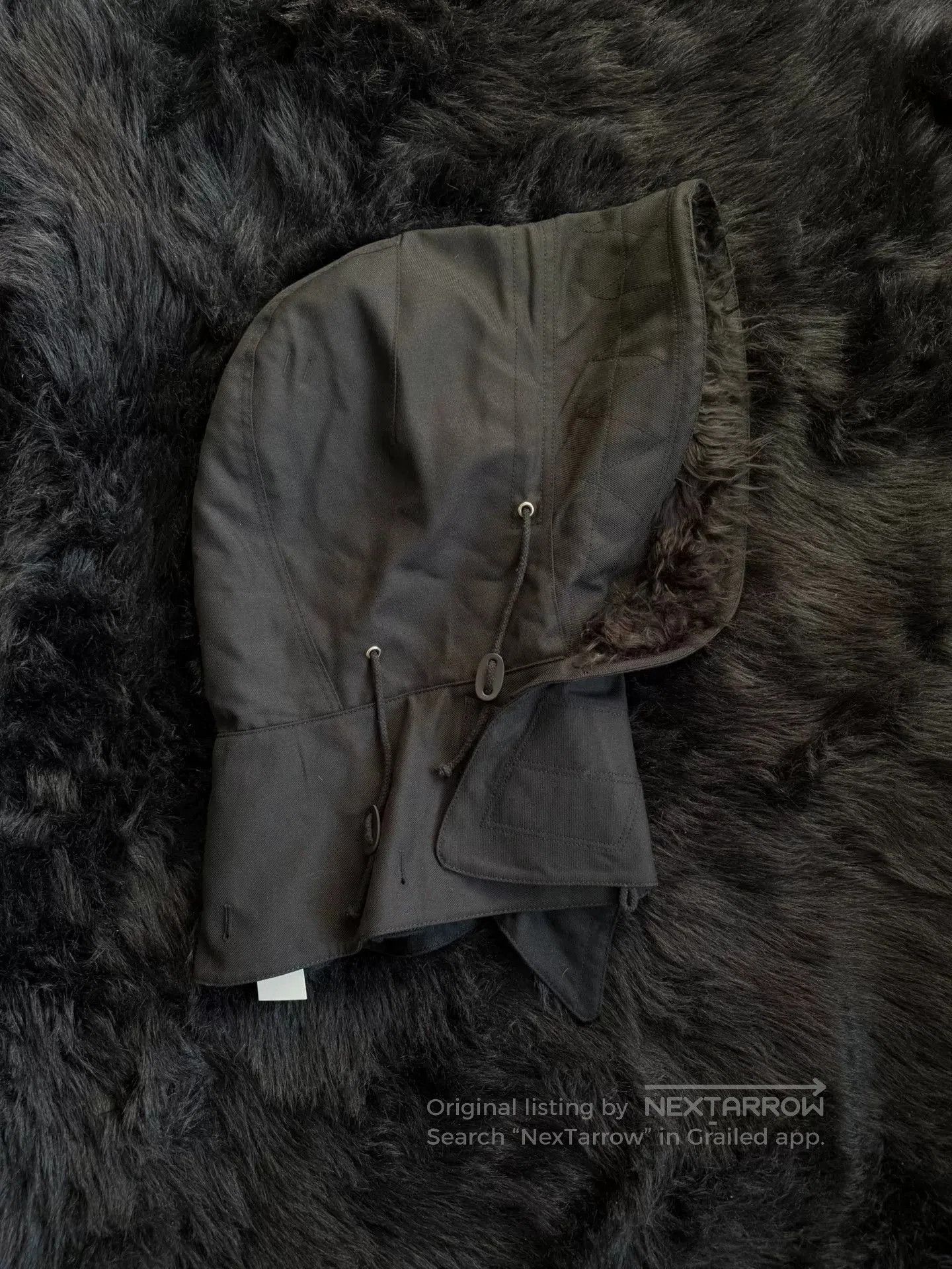 Comme des Garcons SHIRT Comme des Garçons Black Hoodie with Tag. Size ONE SIZE - 1 Thumbnail