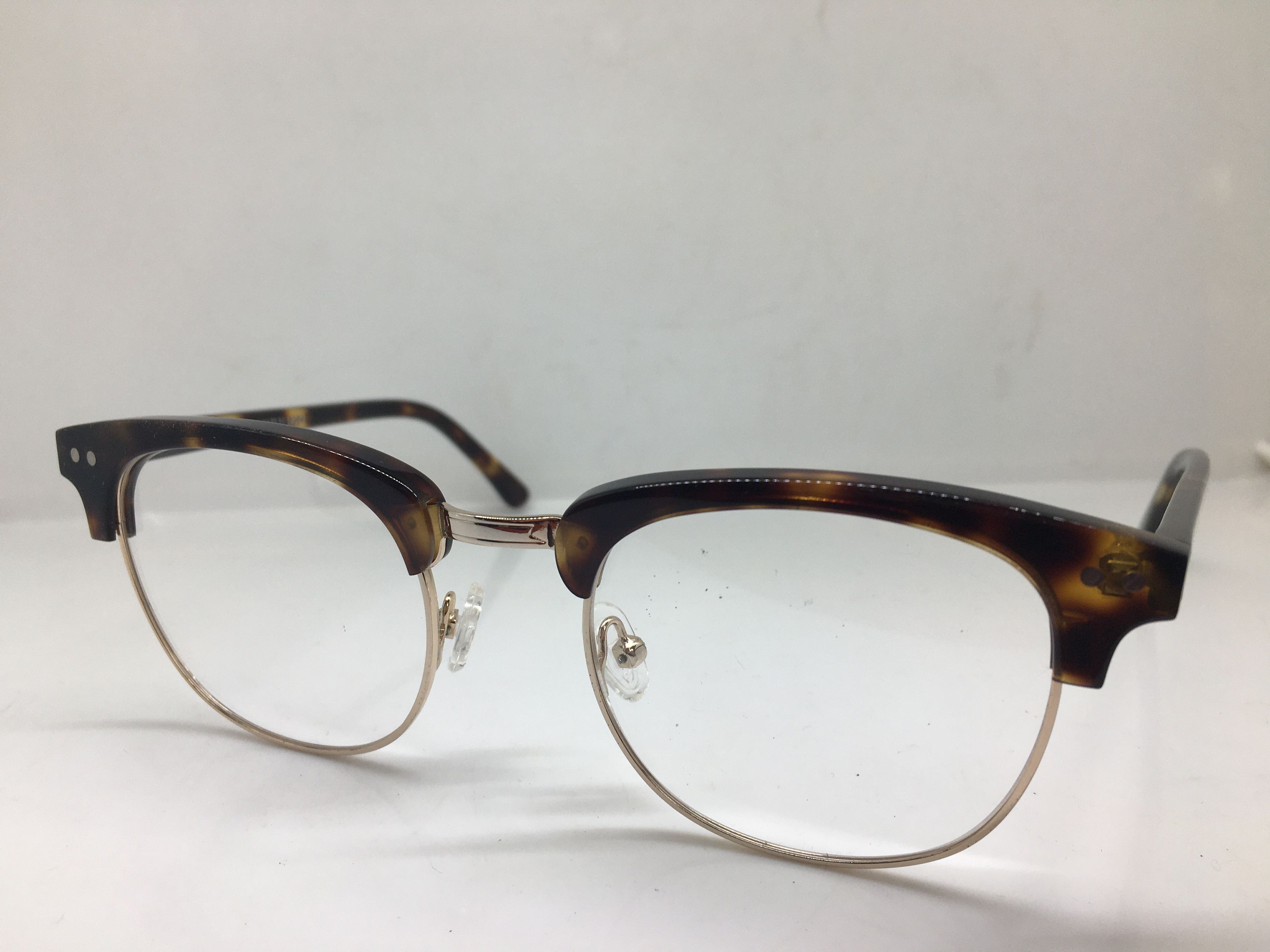 Other Eyebuydirect Borderline Tortoise Gold Malcolm X Eyeglasses Size ONE SIZE - 3 Thumbnail