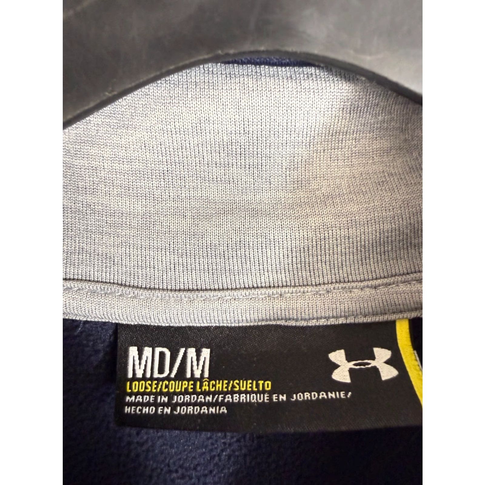Under Armour Under Armour Jacket Mens M Blue 1/4 Zip Loose Pullover Outdoor Performance Logo Stand-Up Neck Clothing Size US M / EU 48-50 / 2 - 5 Thumbnail