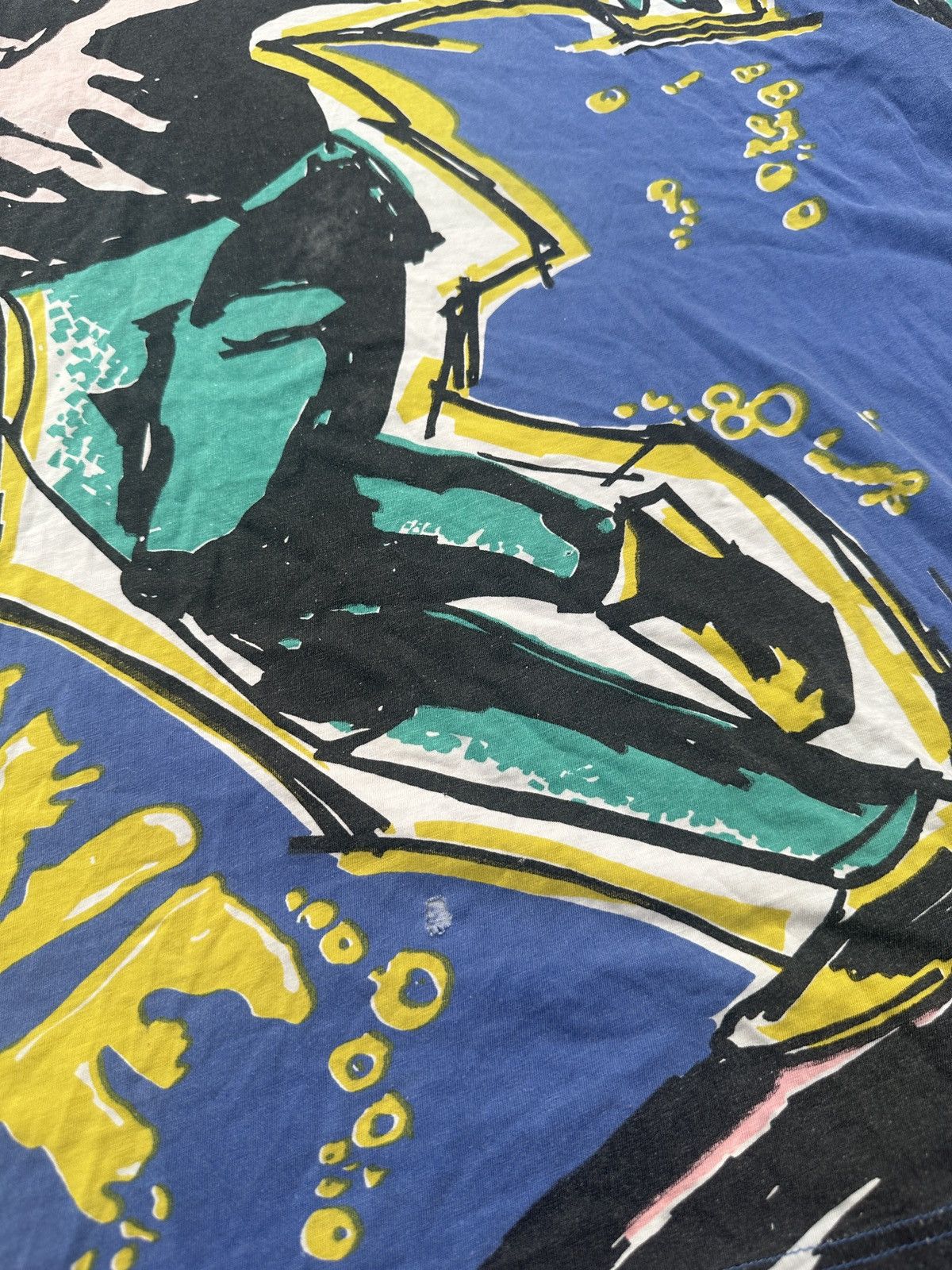 Vintage Vintage Wave Board Full Print T-shirt 80s Streetwear USA XL Size US XL / EU 56 / 4 - 3 Thumbnail