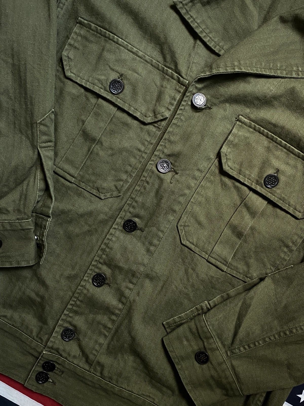 Vintage US Army 1st Pattern 13Star Size US M / EU 48-50 / 2 - 4 Thumbnail
