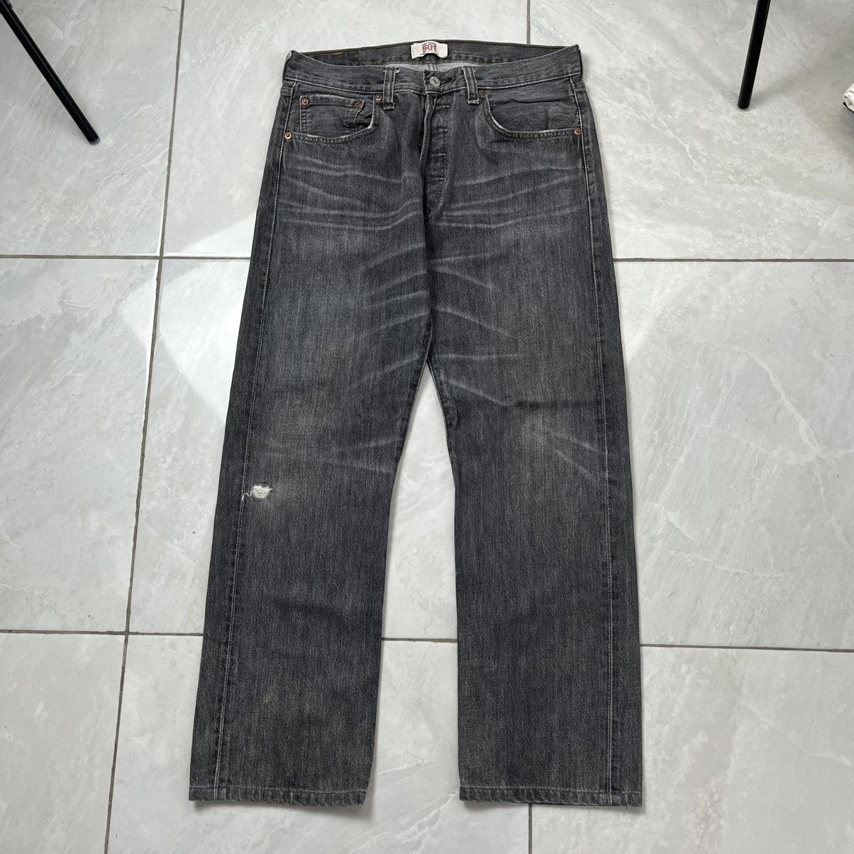 Japanese Brand Vintage denim levis long pants Size US 30 / EU 46 - 1 Thumbnail
