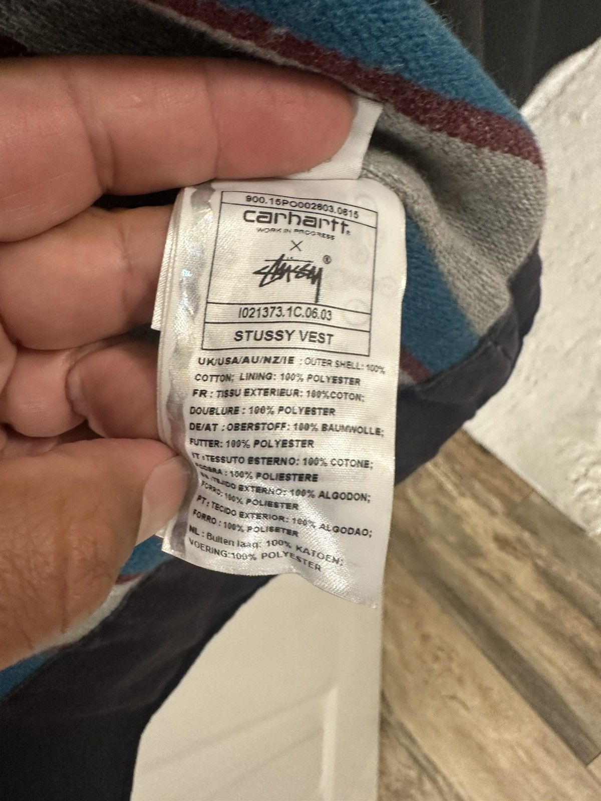 Carhartt × Stussy Stüssy x Carhartt WIP Fall/Winter 2015 Size US XL / EU 56 / 4 - 12 Thumbnail