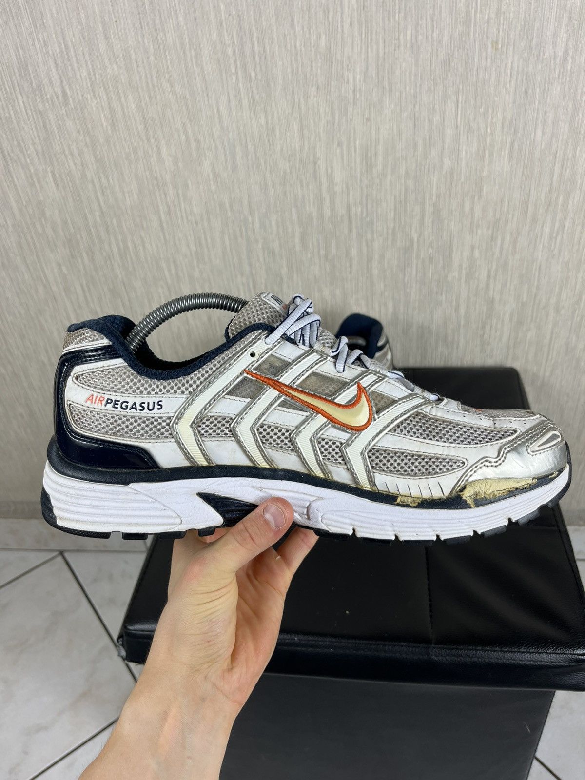 Nike Vintage Nike air Pegasus y2k running trainers shoes sneakers Size US 11 / EU 44 - 15 Thumbnail
