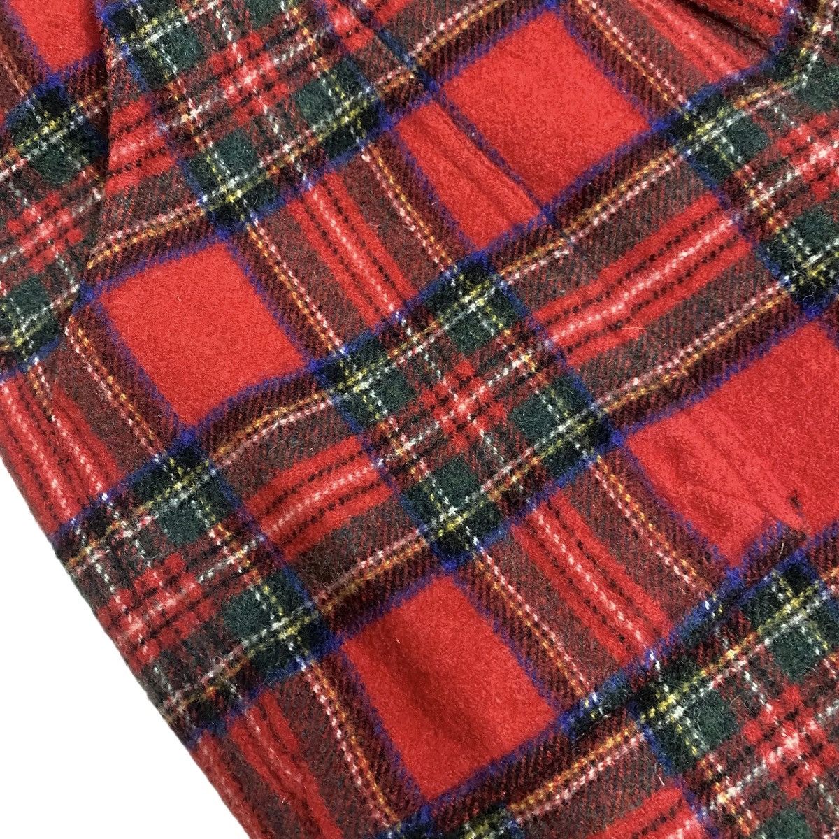 Japanese Brand Milk Punk Bondage tartan wool short pant Size US 30 / EU 46 - 4 Thumbnail