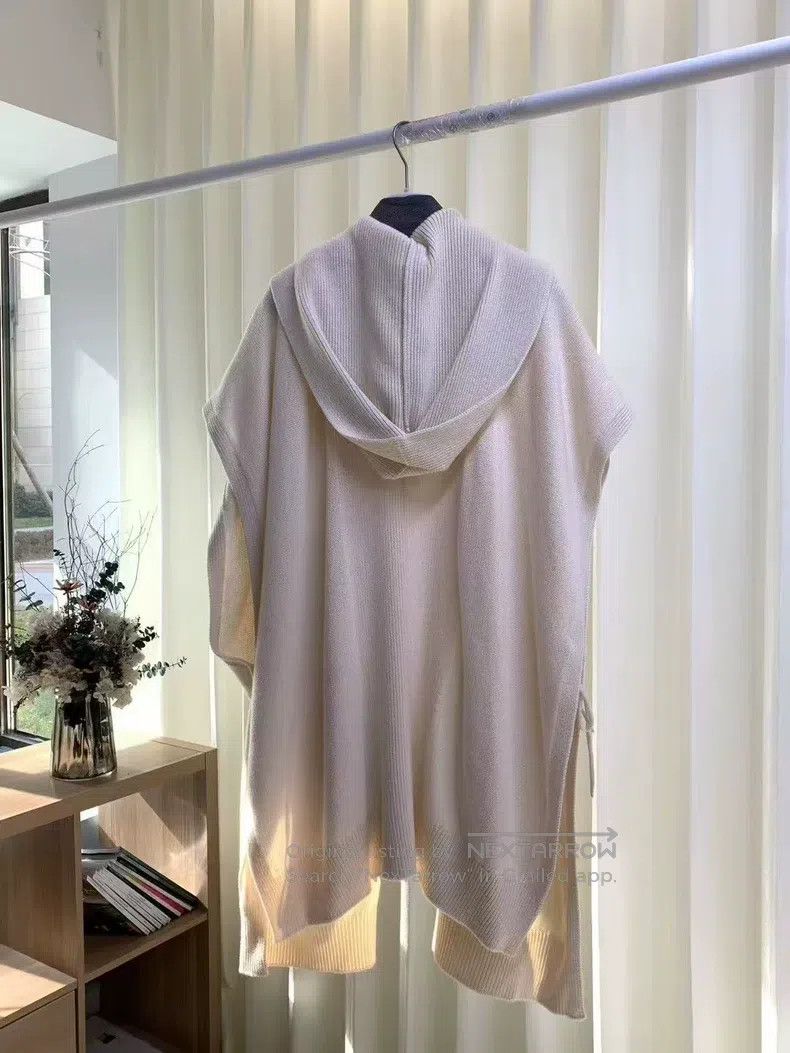 Hermes Hermes size TU Cashmere Knit Hooded Coat Size M / US 6-8 / IT 42-44 - 6 Thumbnail
